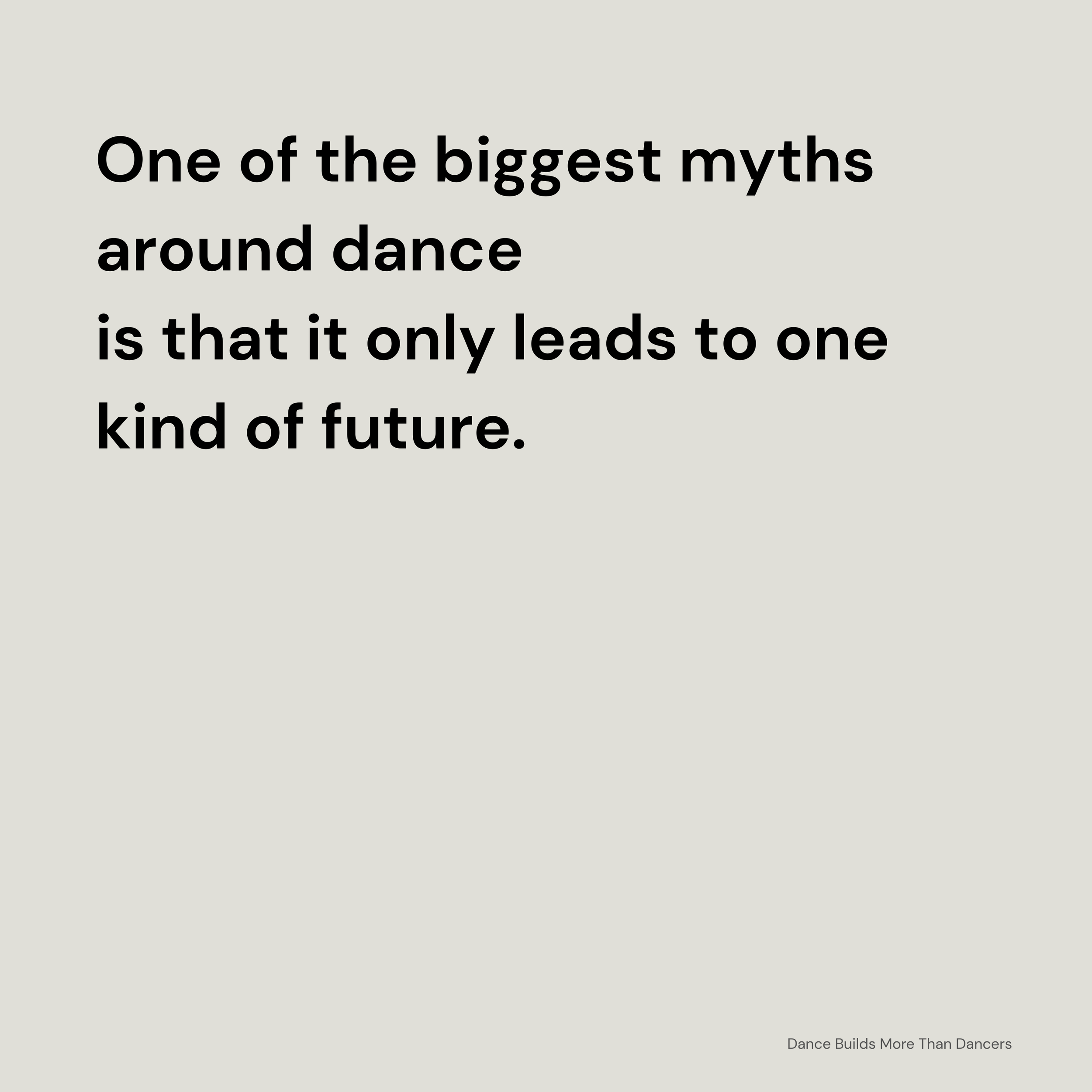 Dance Builds More Than Dancers - Part 6