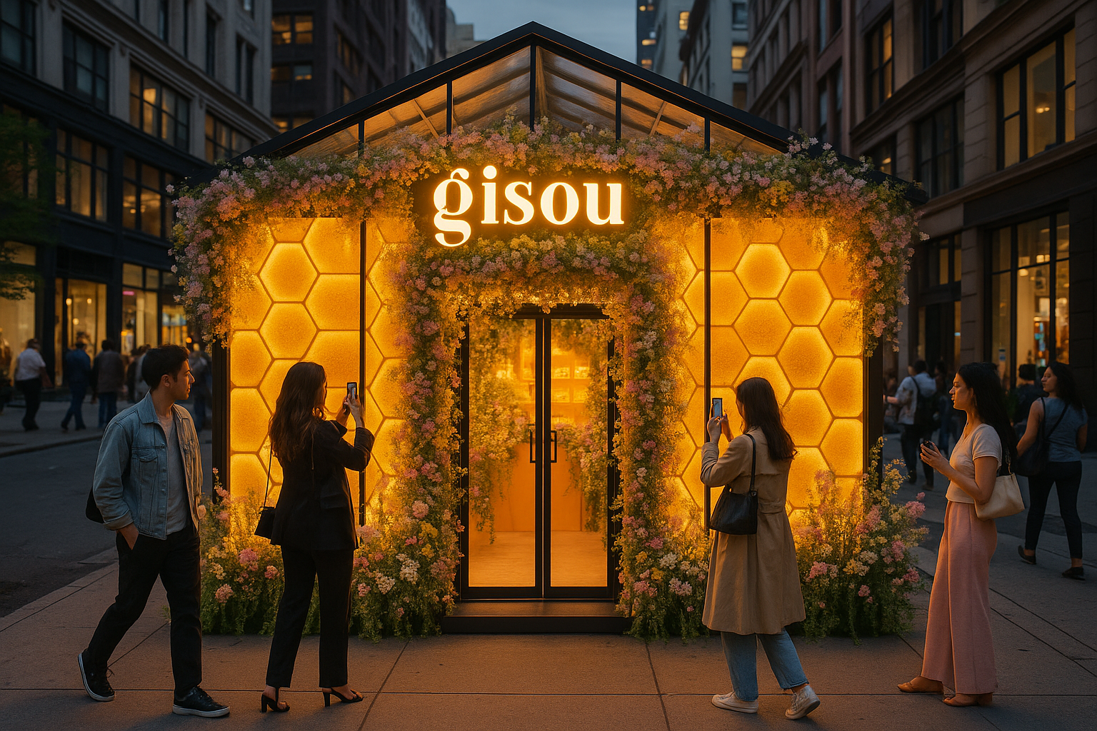 20250903_0922_Gisou Honeycomb Pop-Up_simple_compose_01k47z717jeasttm78fmbjrvtv.png