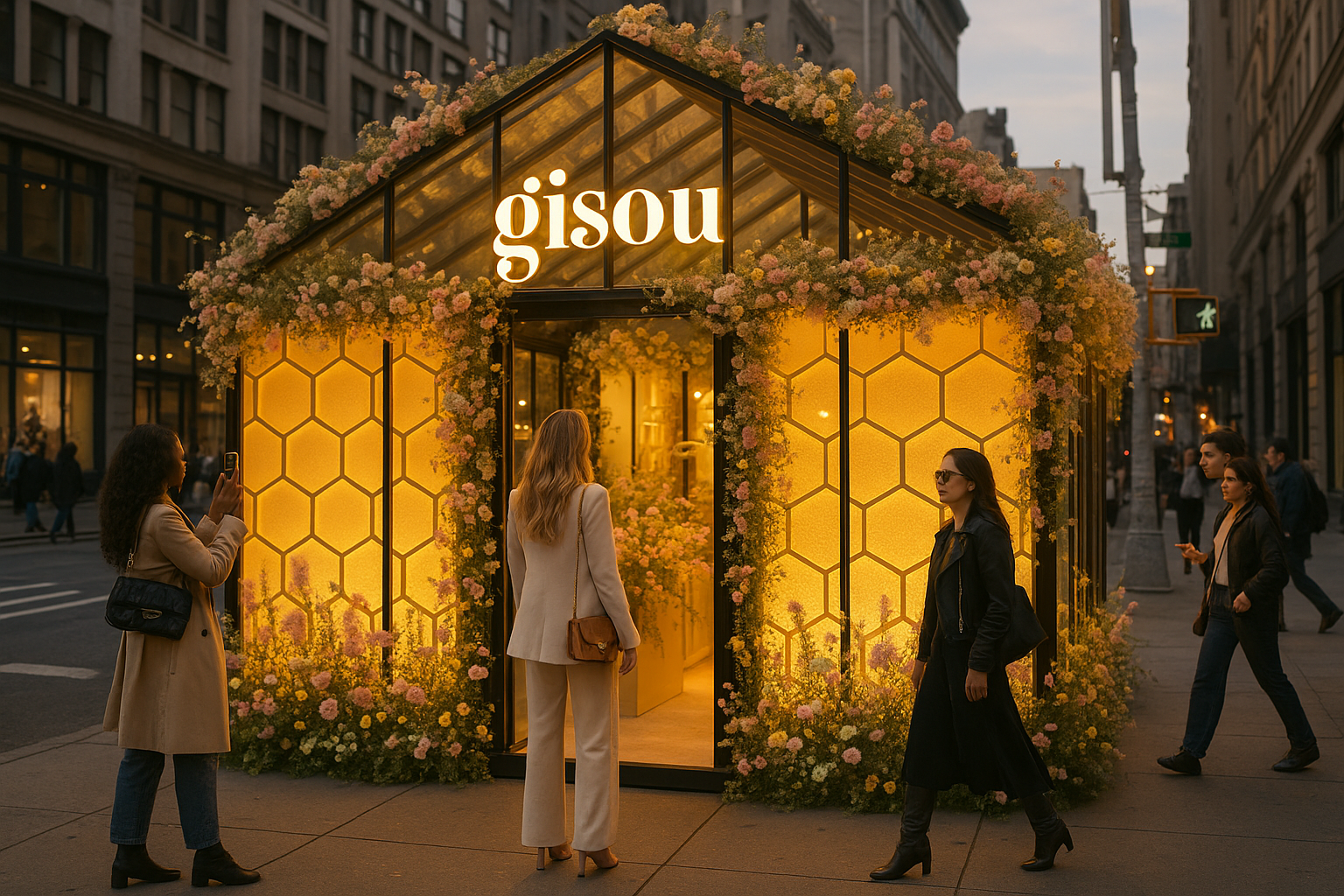 20250903_0922_Gisou Honeycomb Pop-Up_simple_compose_01k47z717hfg2ah42avans5mcw.png