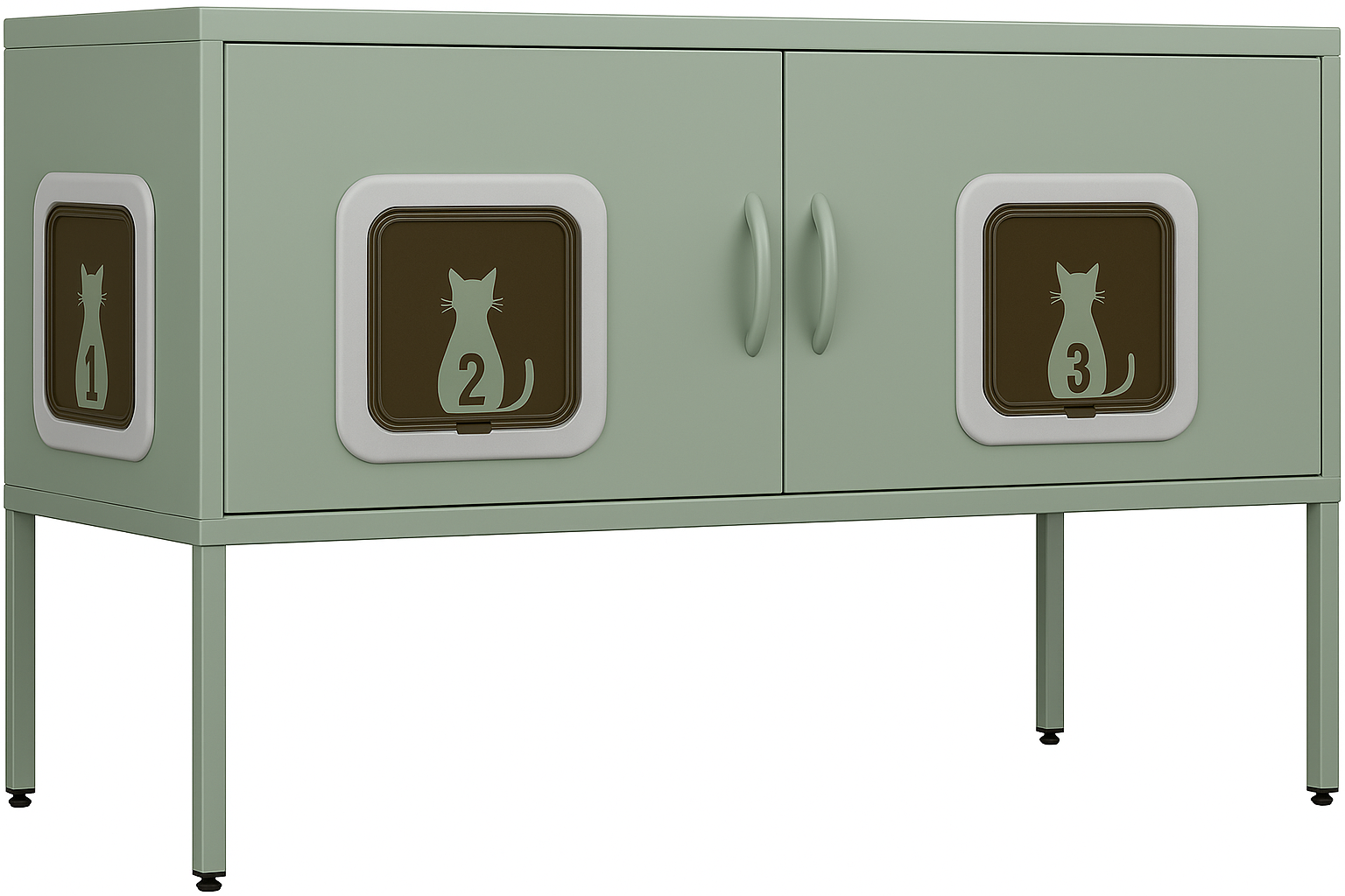 20250831_1127_Yellow Cat Cabinet_remix_01k40f5keqf18vcy4qdke9tqs9.png