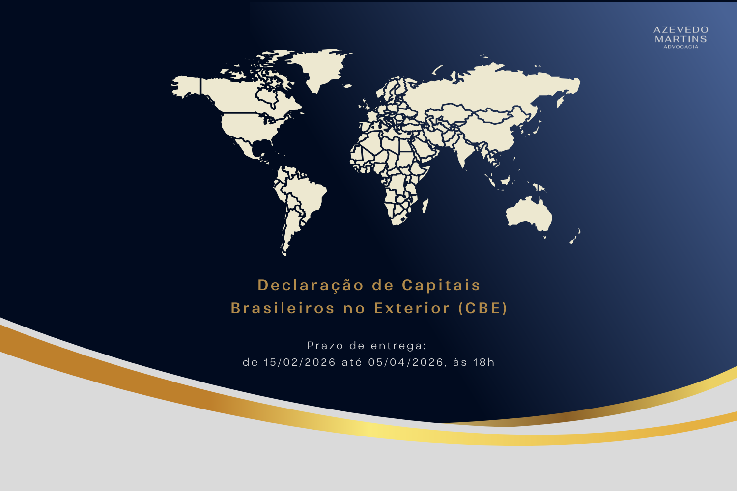Informativo | Declaração de Capitais Brasileiros no Exterior (CBE)