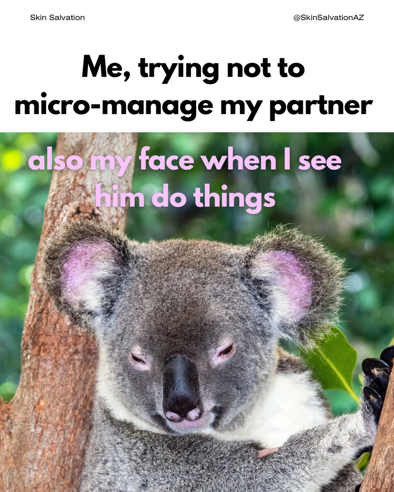 I run a business. I manage schedules. I draft contracts, manage complications, and keep up to date licenses.
But apparently the real challenge? Not supervising how he does laundry and manages his time. 😂🥴
@skinsalvationaz in 📍Scottsdale, AZ 

🔗 S