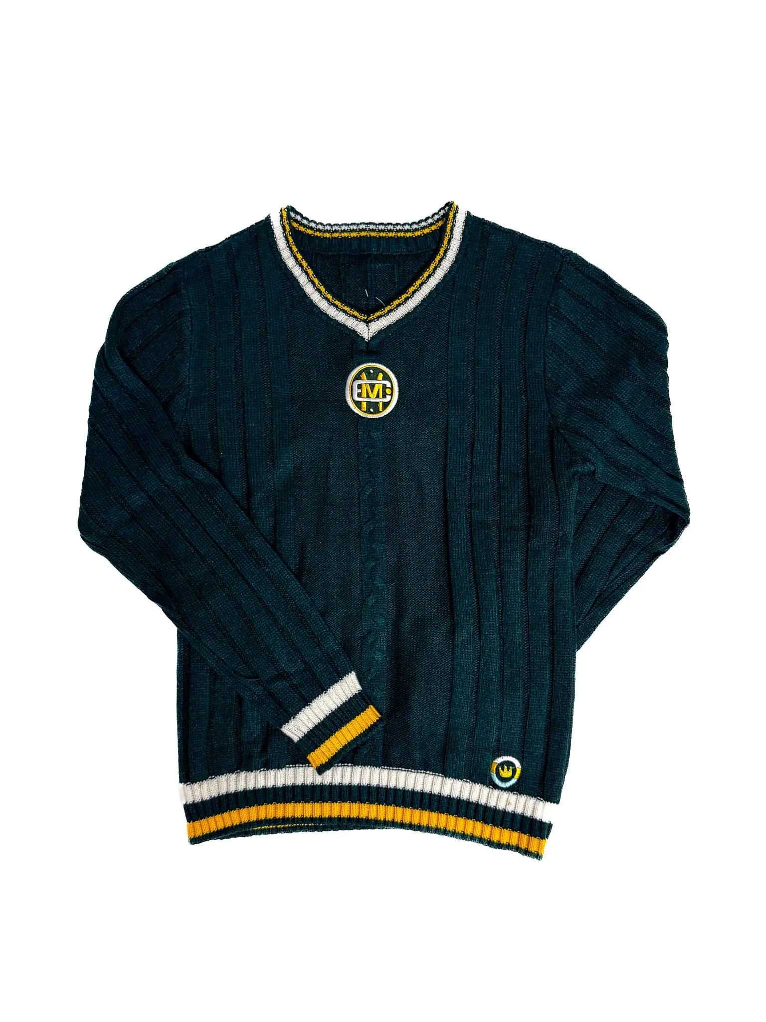 EMO Seal V-Neck Knit