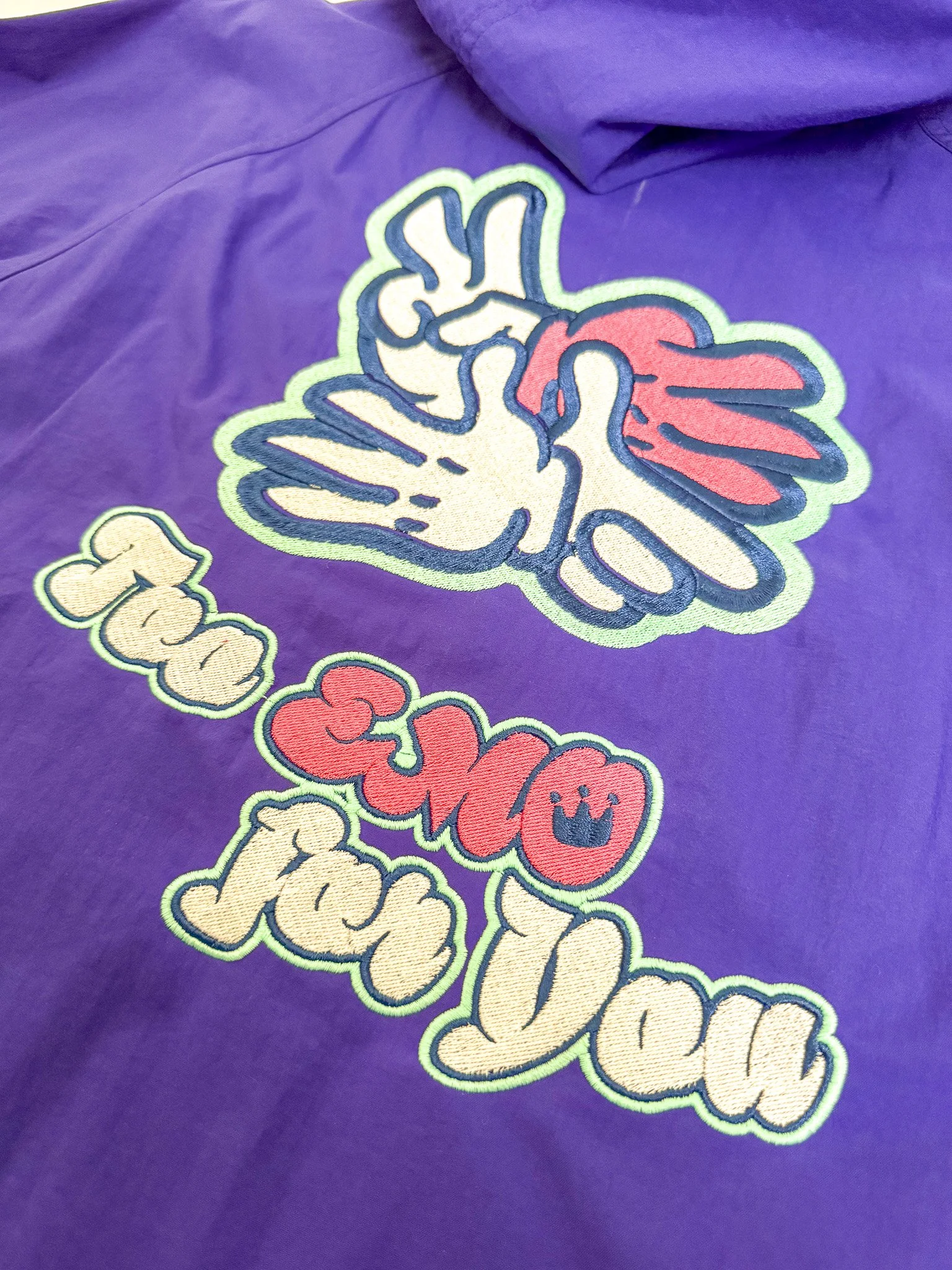 Purple I AM EMO windbreaker-4.jpg