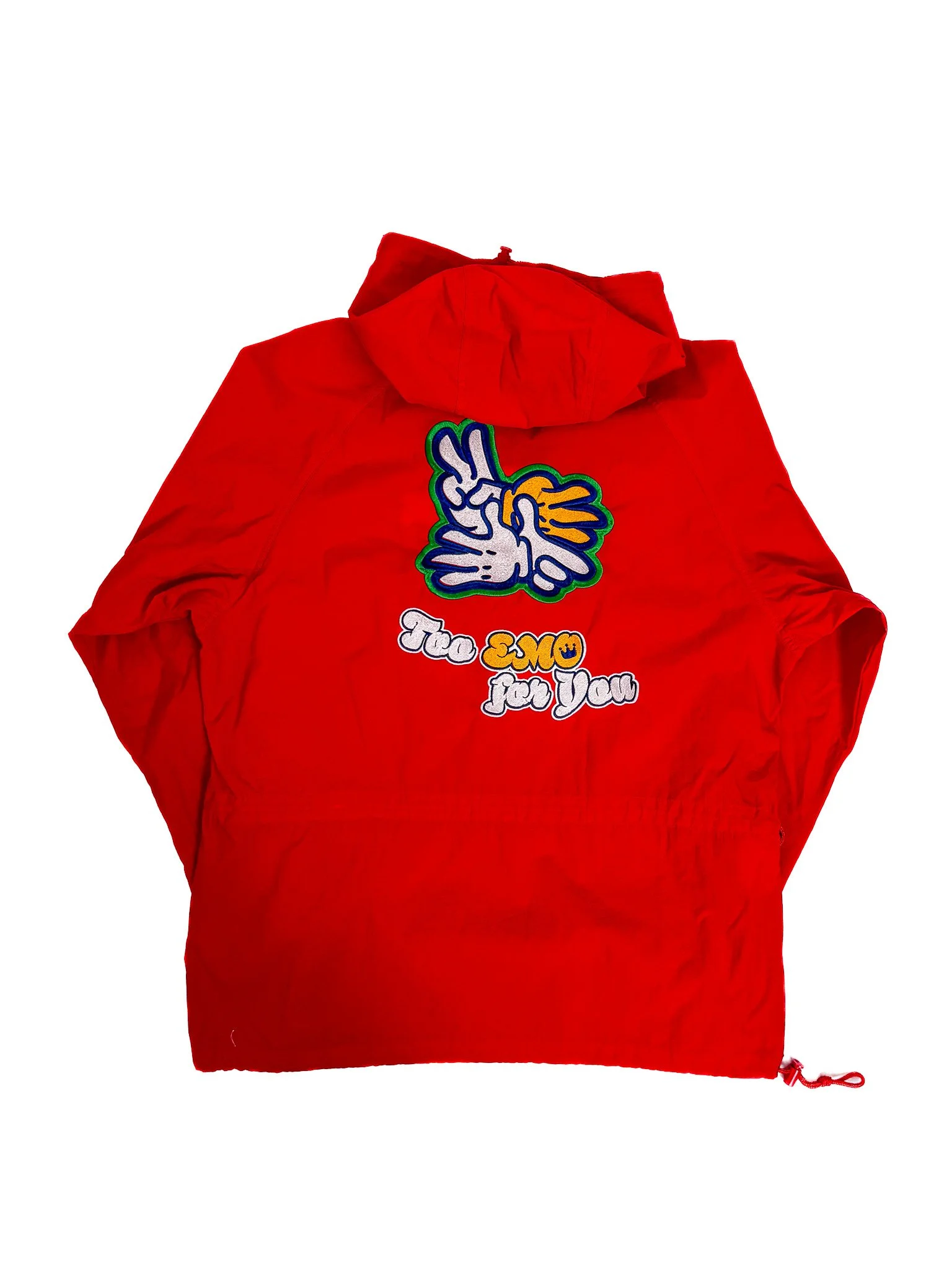 Red I AM EMO windbreaker-2.jpg