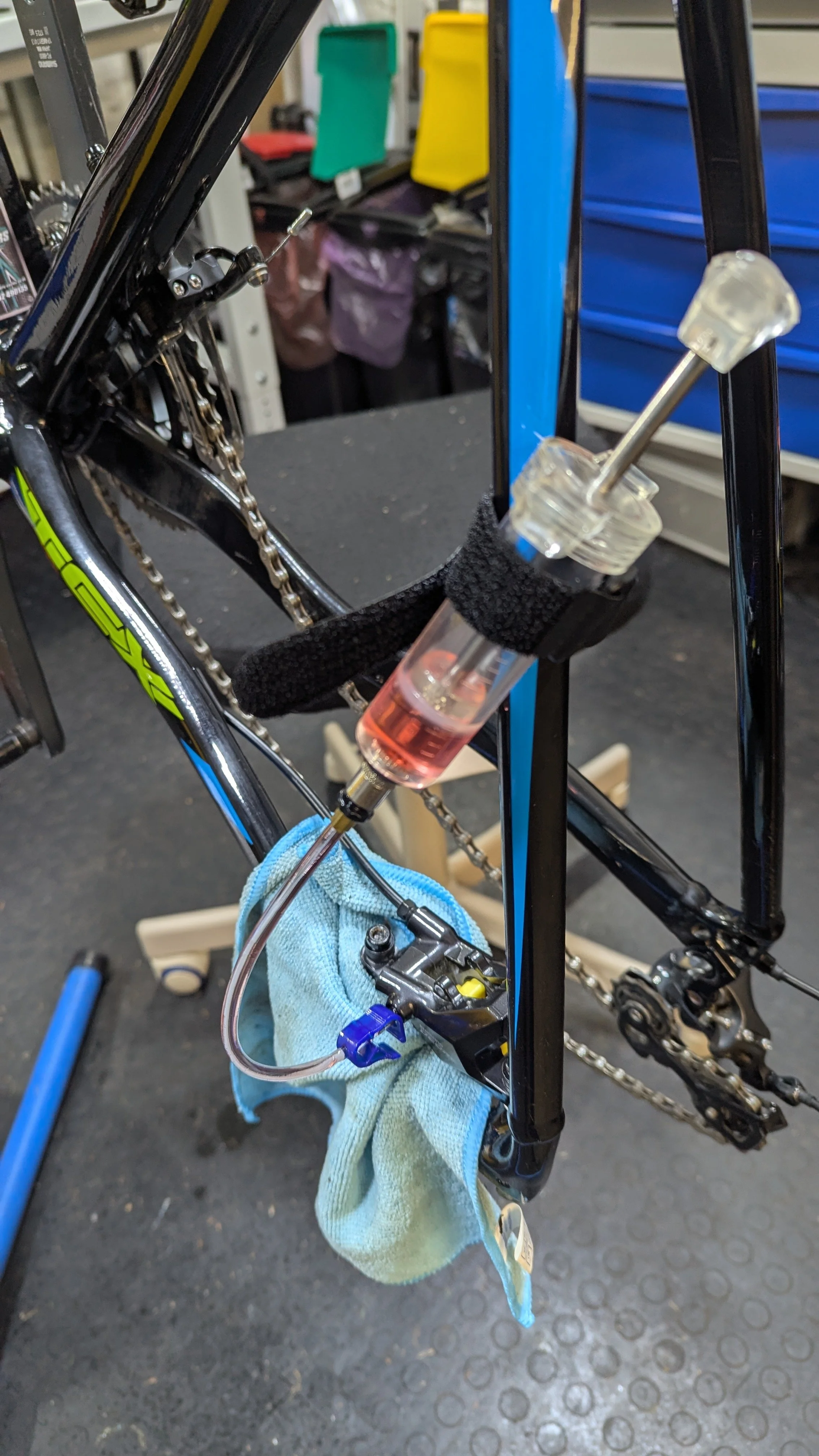 Hydraulic Brake Bleed