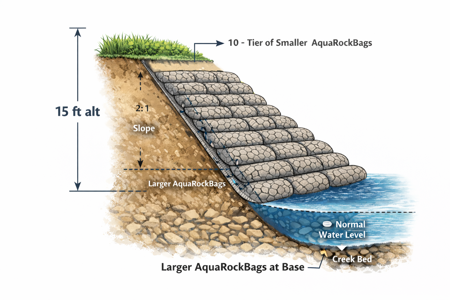 Erosion Repair & Slope Stabilization
