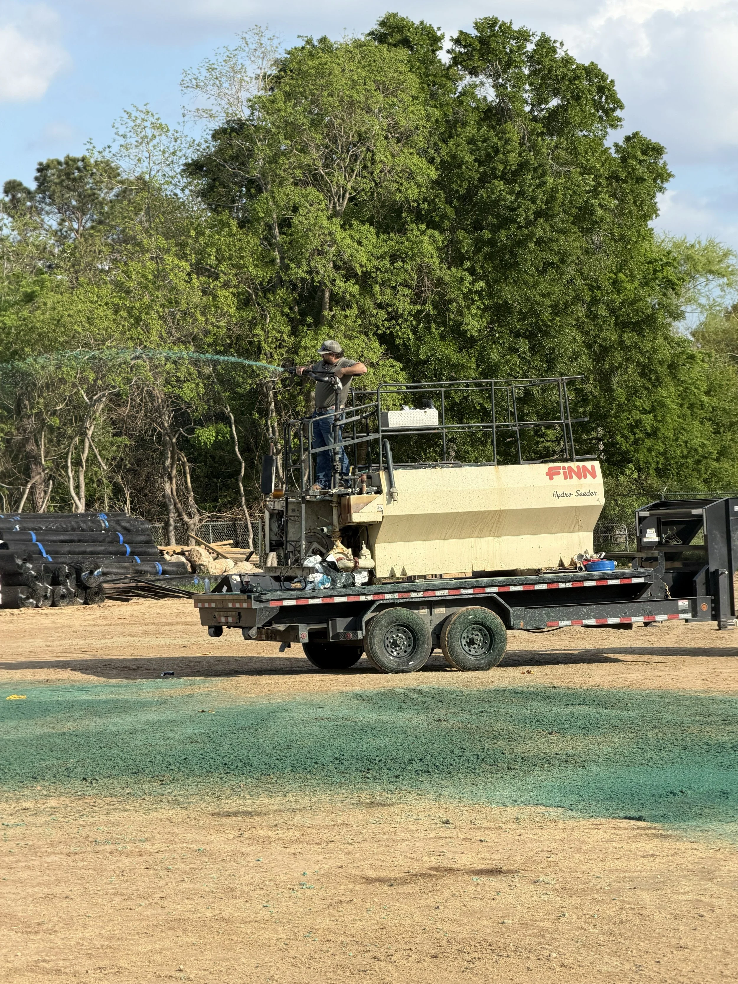 Hydroseeding