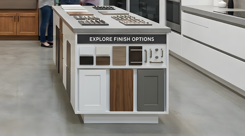 kitchen remodeling Palm Coast FL — soft close cabinet hardware — shaker door detail