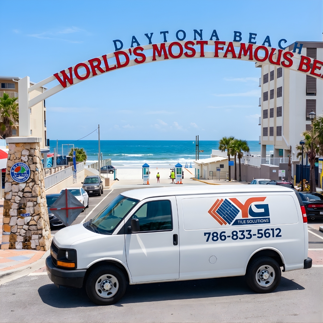 YG Tile Solution Van - Daytona Beach