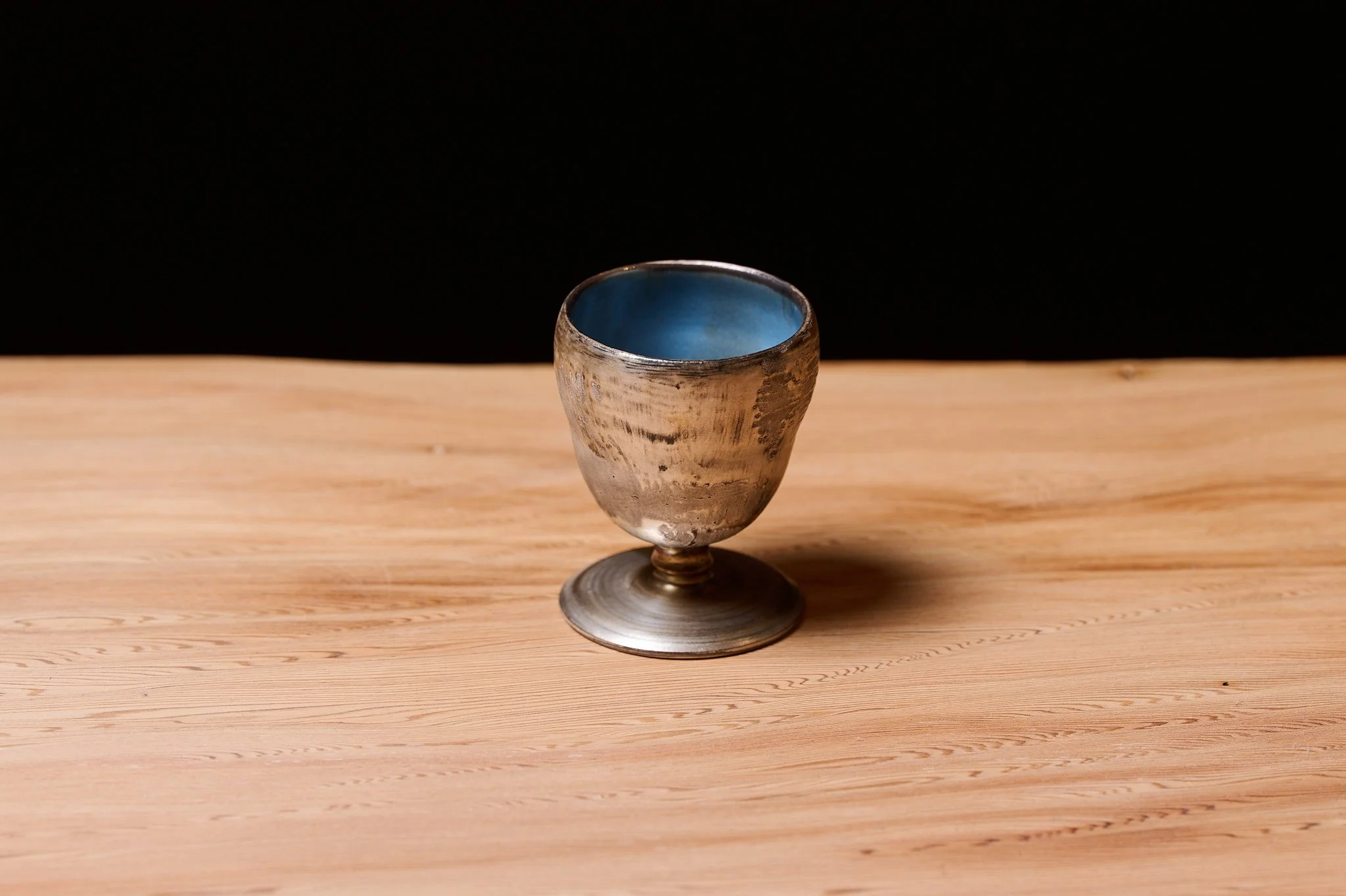 SILVER LACQUER SAKE CUP