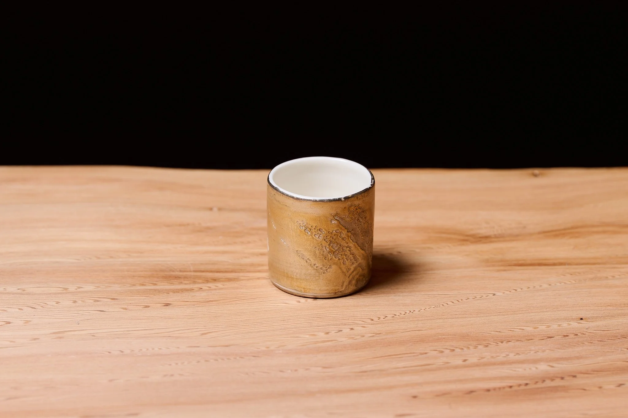 SILVER LACQUER SAKE CUP