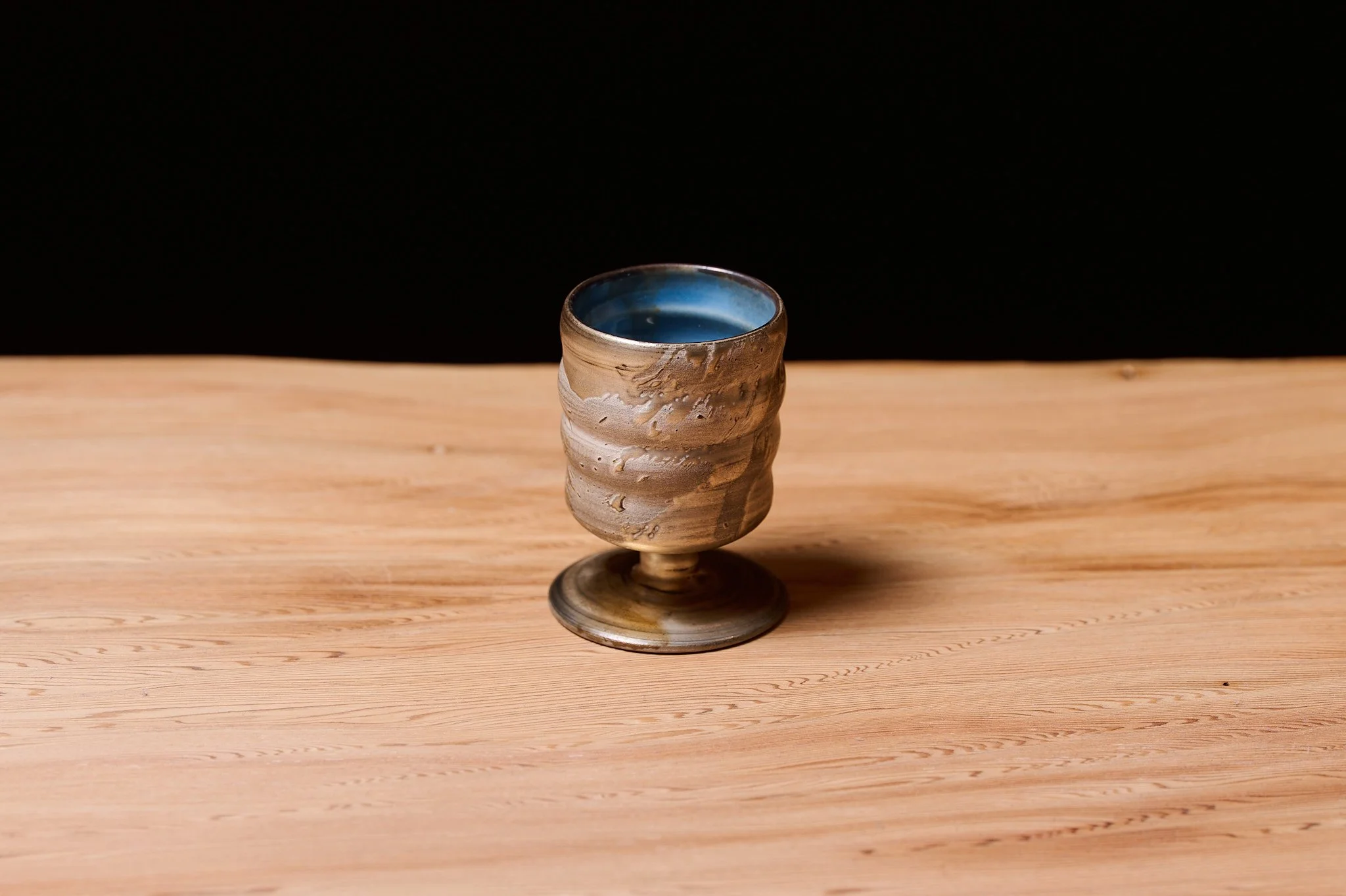 SILVER LACQUER SAKE CUP