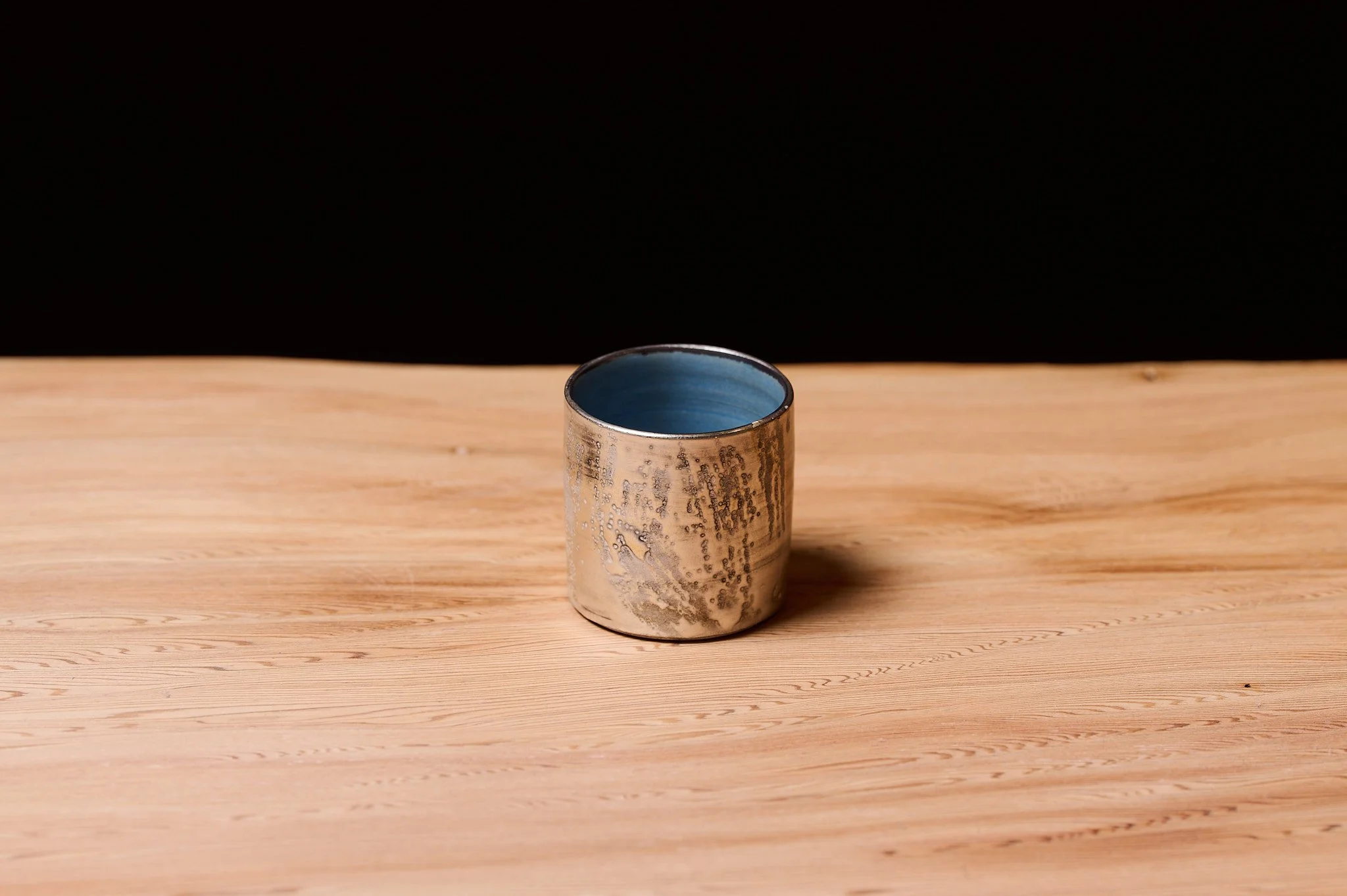SILVER LACQUER SAKE CUP