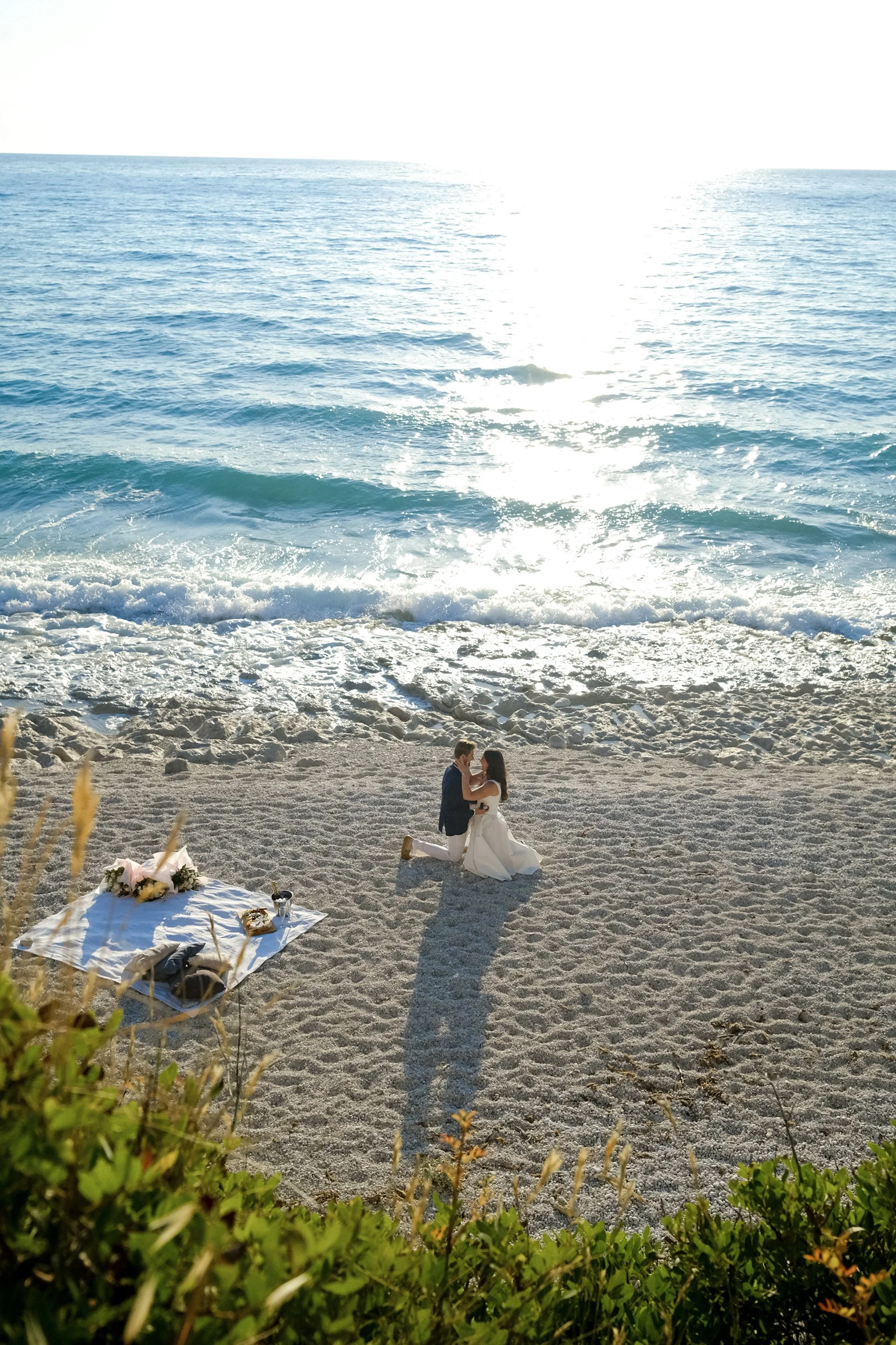 William Harker & Madelyn Betar's Proposal. Lefkada, Greece. 2025. Fujifilm X100V. 