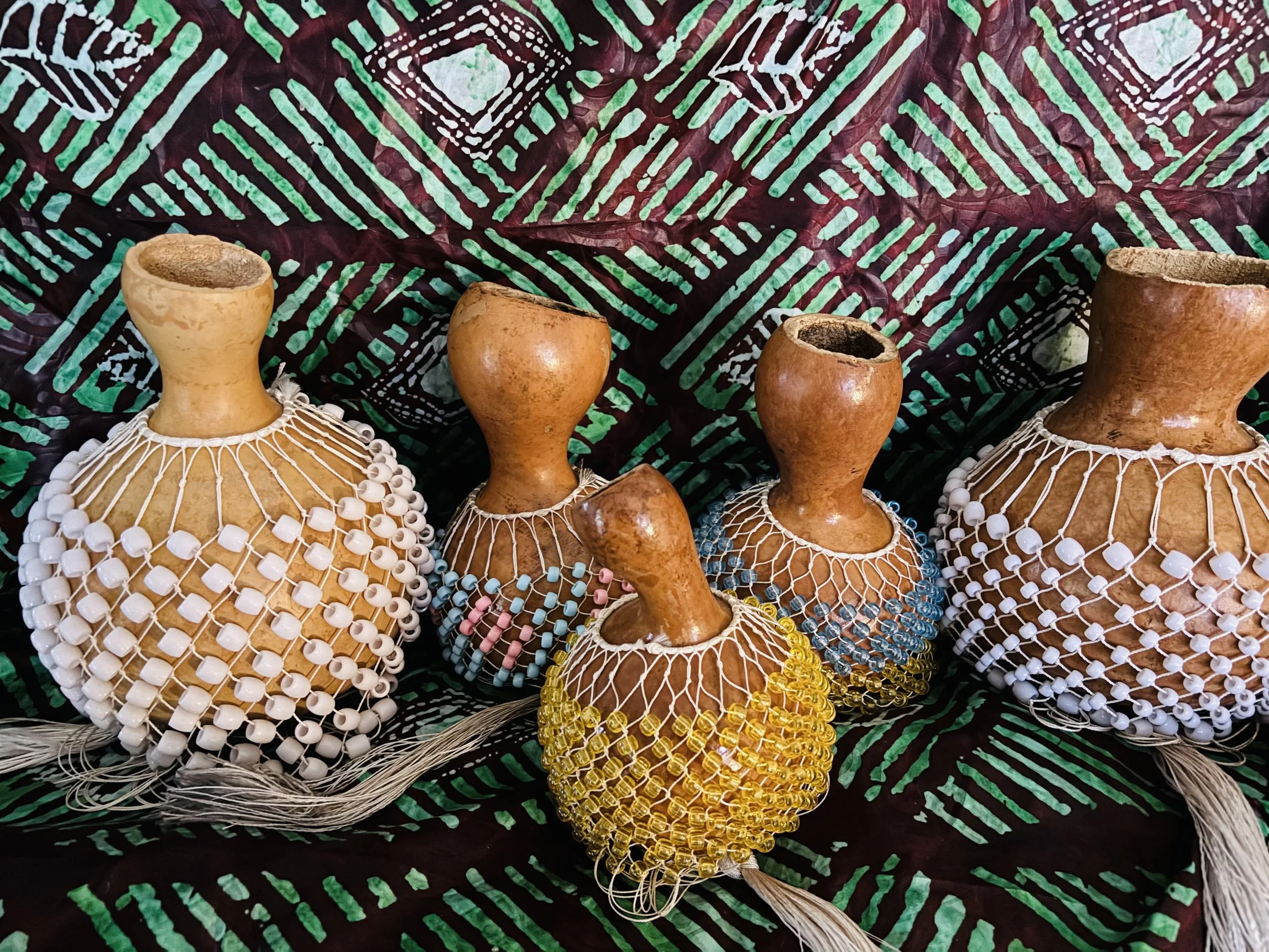 Shekere Beaded Gourd