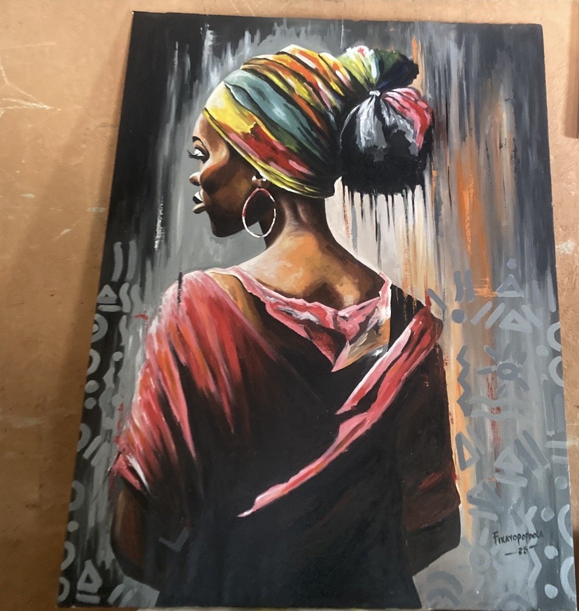 African Portrait (36x46)