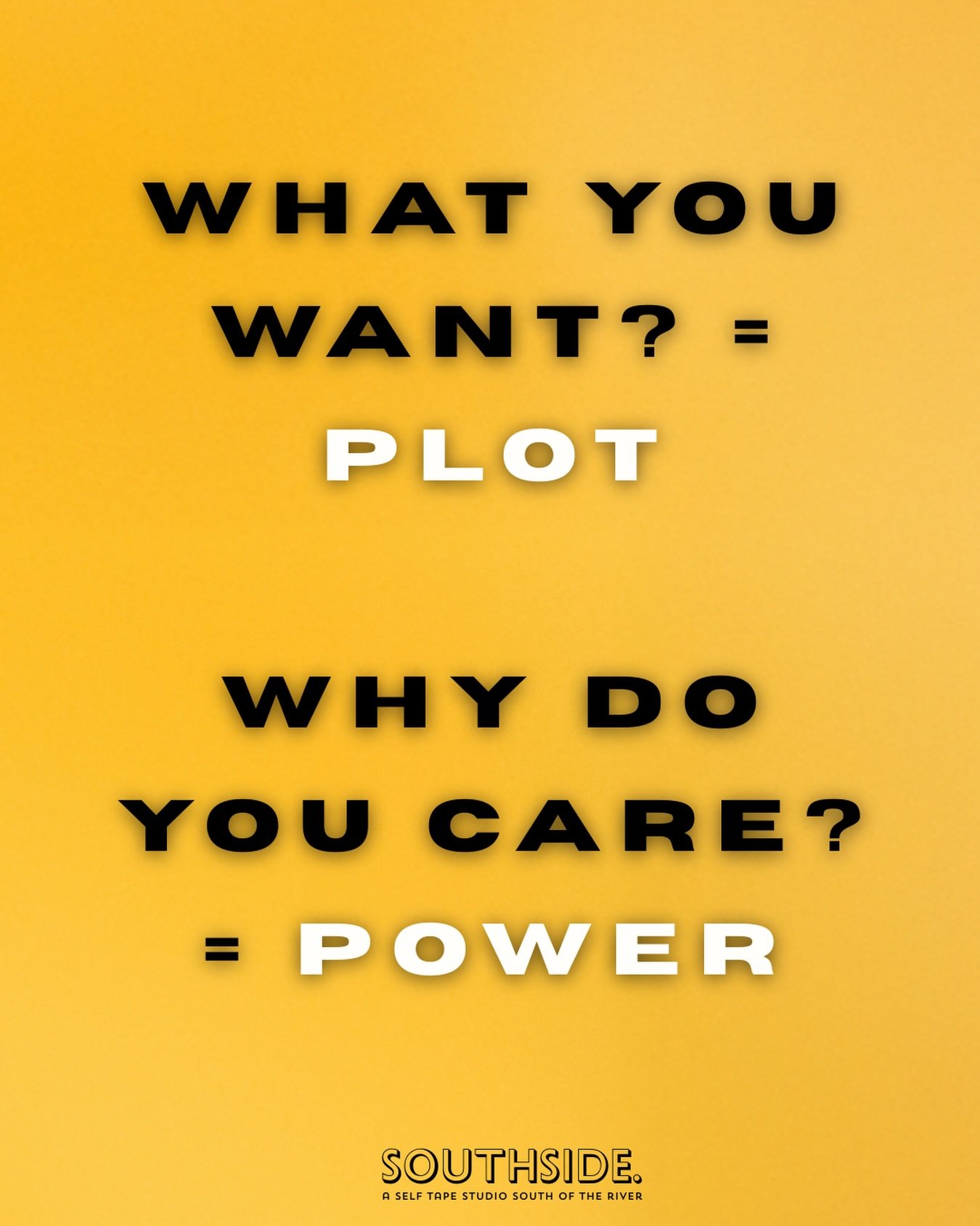 &ldquo;What do you want?&rdquo; is only half of the story!! 
&ldquo;Why do you care?&rdquo; is the GOLD ✅✅

What you want is plot.
Why you care is power. ✨✨✨

Make it matter to you by connecting what you want to what you need deep down inside. Let th