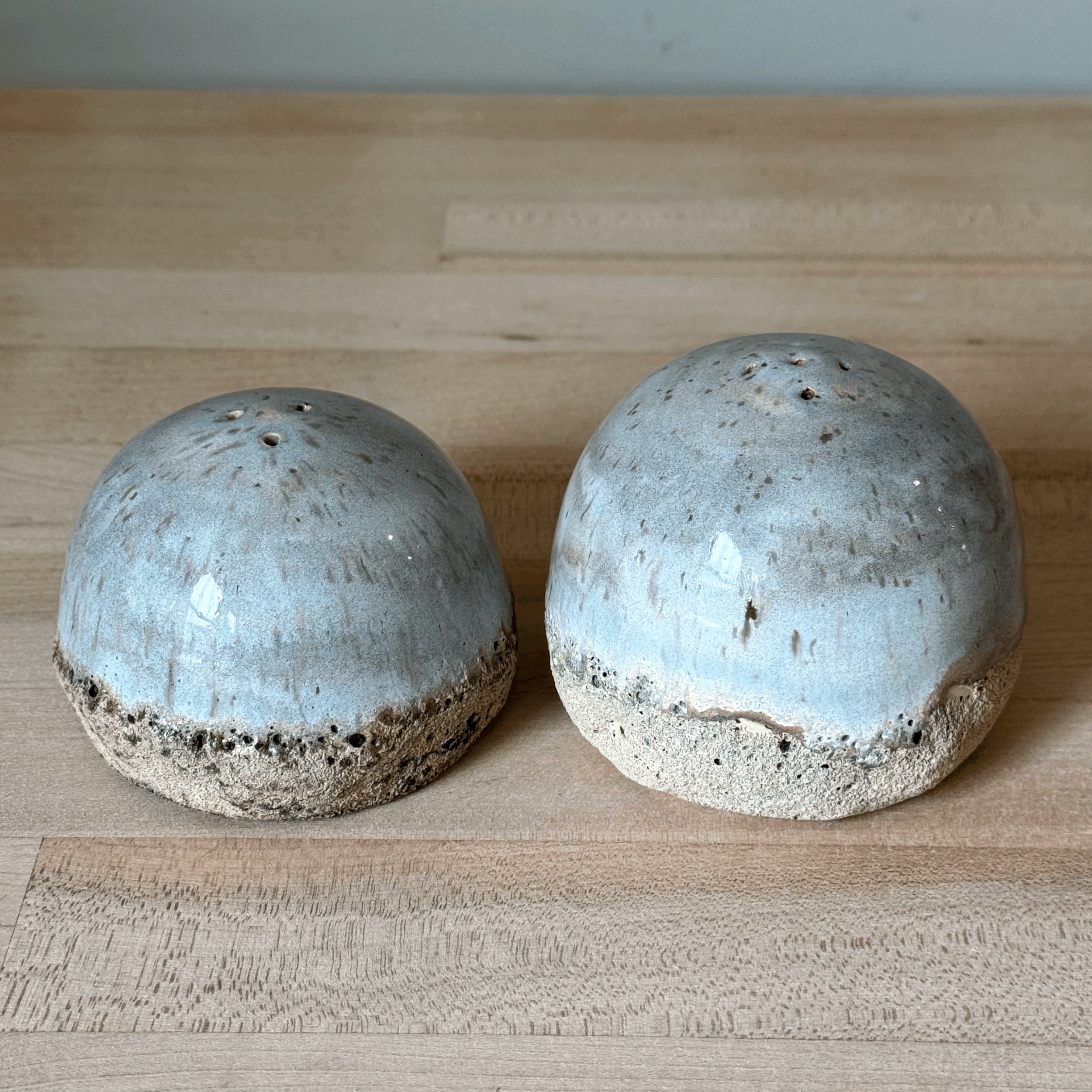 Textured Salt & Pepper Shakers