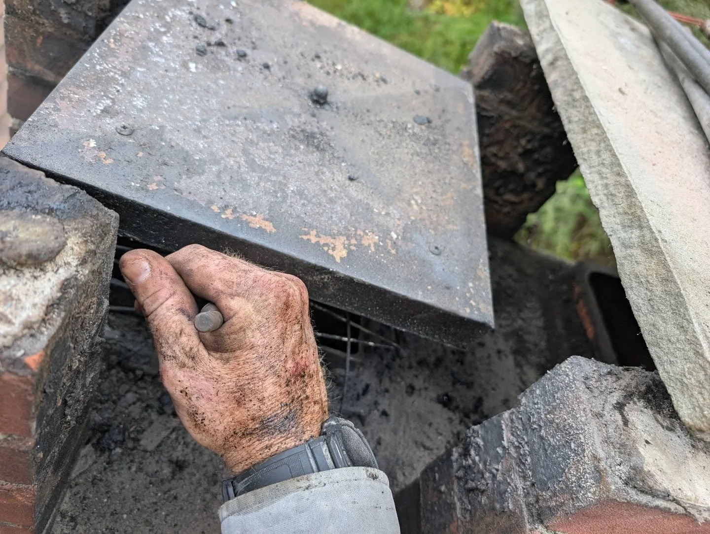 Chimney cleaning season