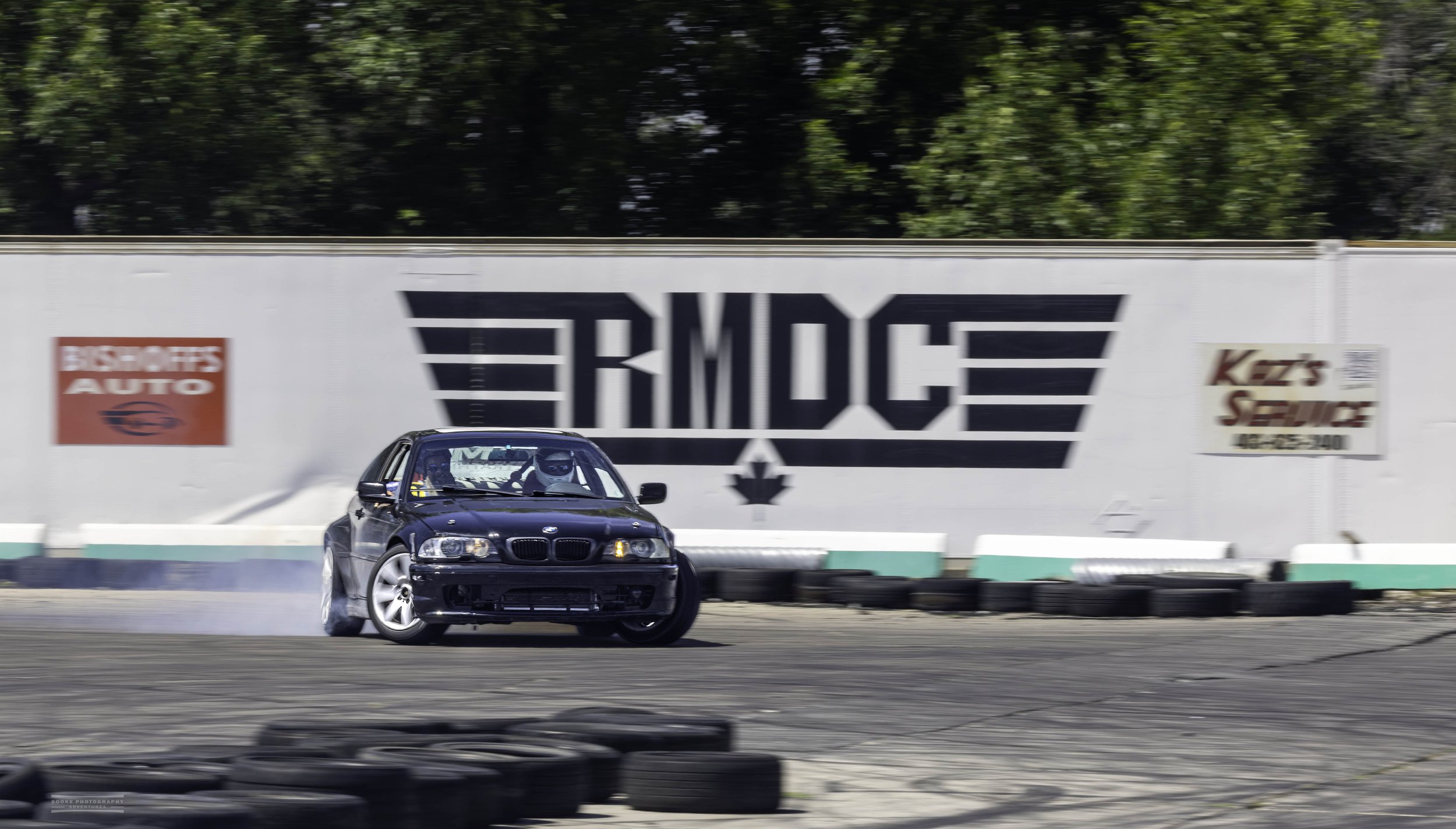 Drifting at Rocky Mountain Drifting Club