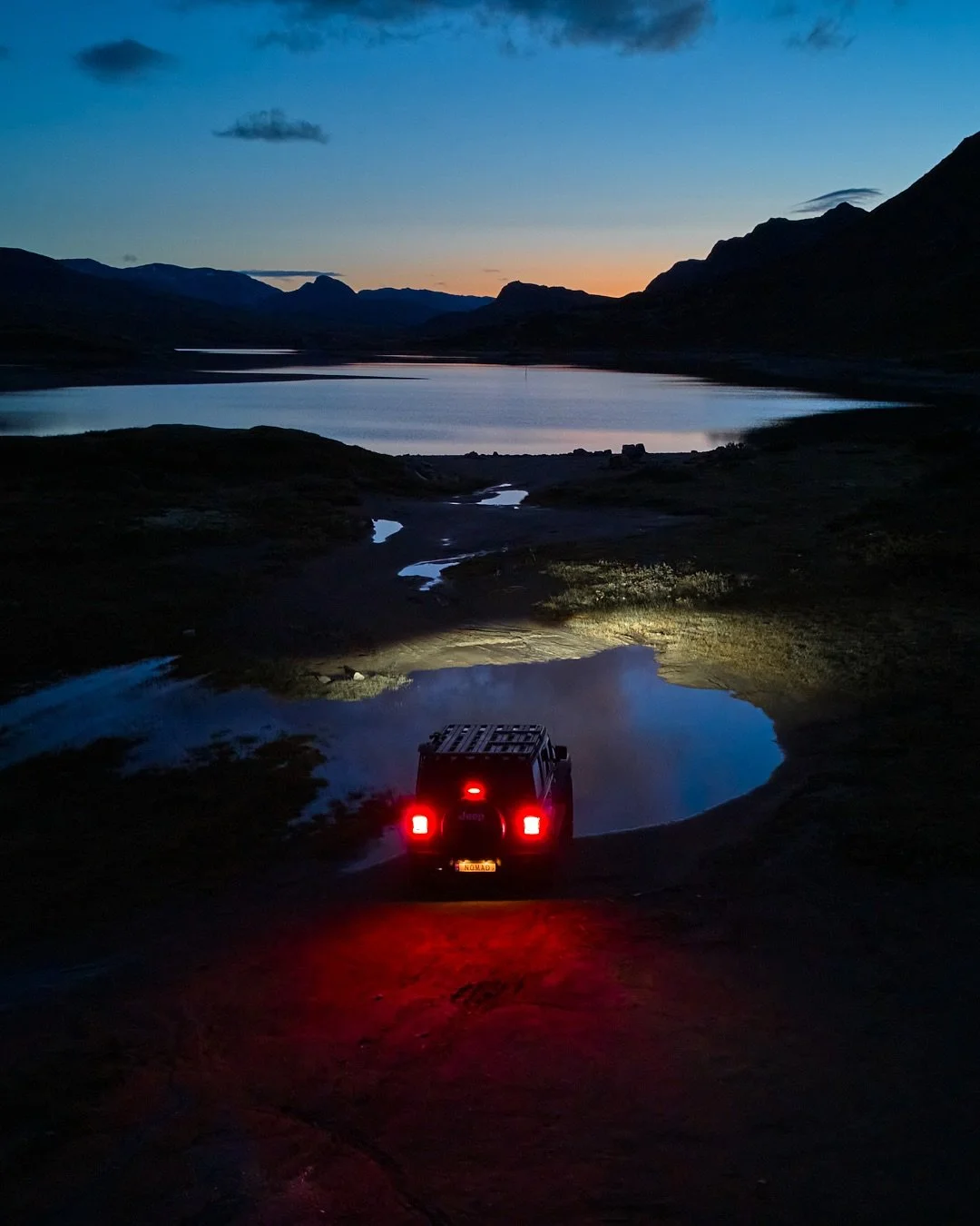 Out in the Norwegian mountains 🏔️ scouting for the best views 📸