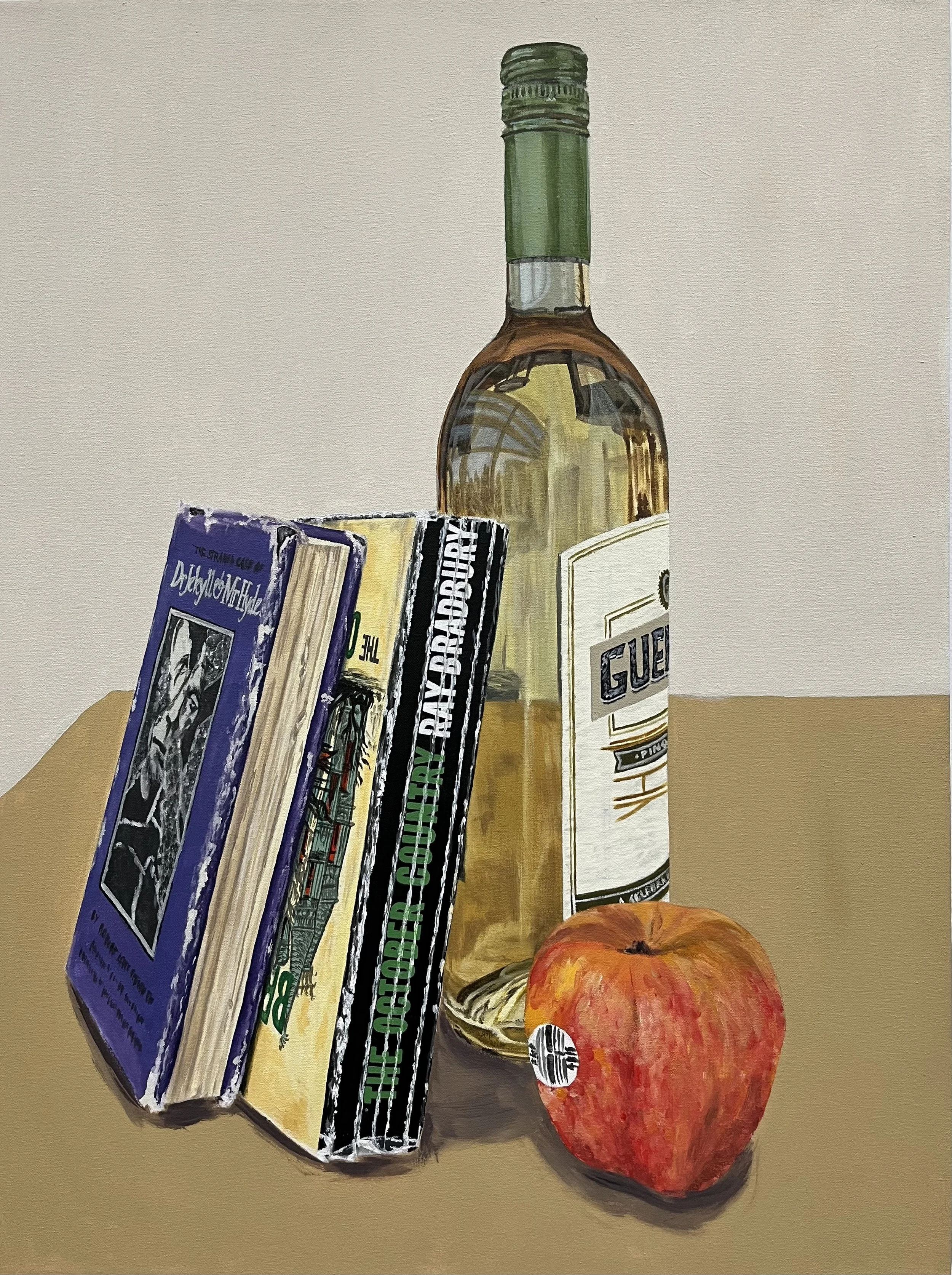 Untitled Still Life, February 2023, Acrylic on Canvas, 40x30 in.