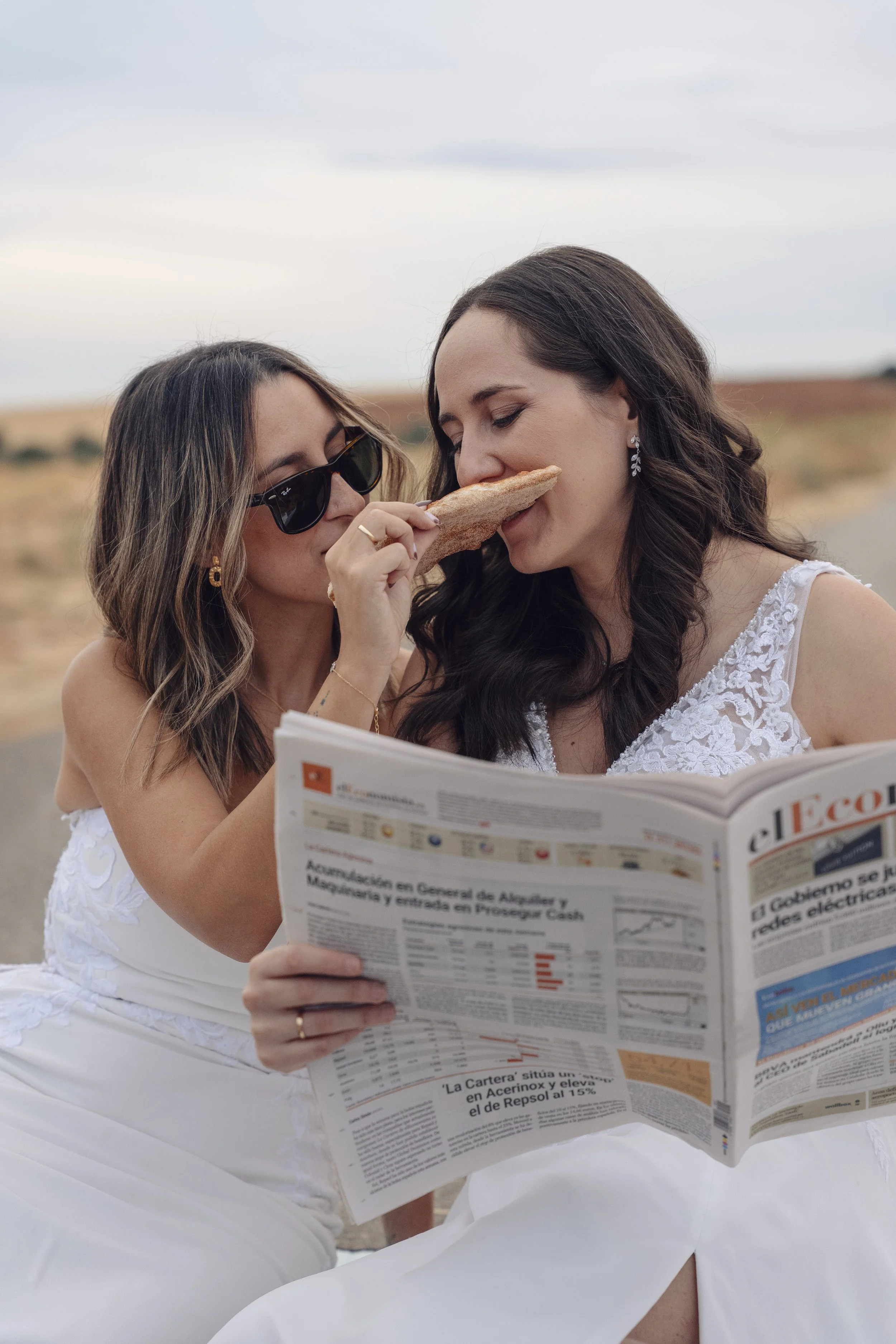 Postboda en el campo