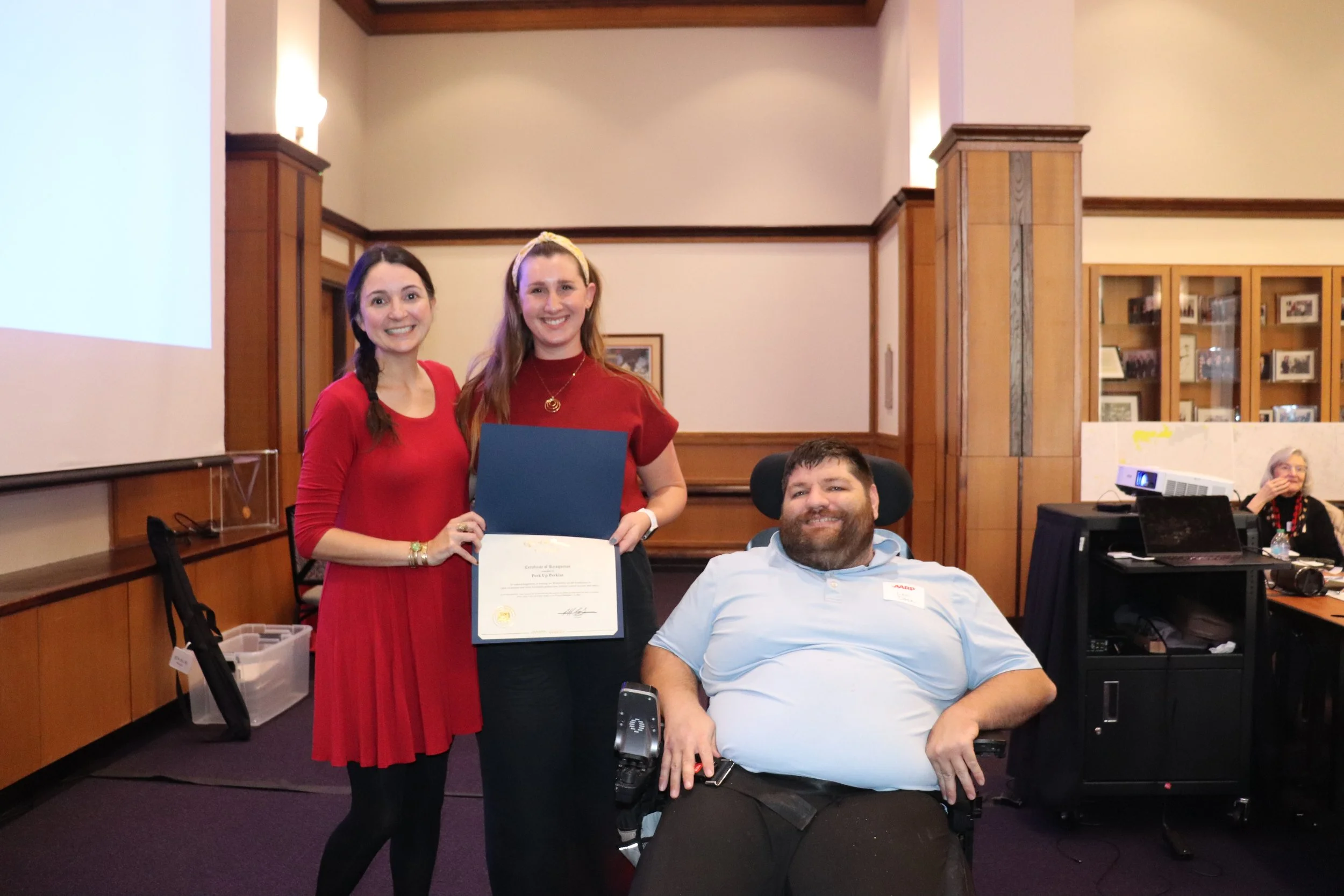 Perk Up Perkins Represents Baton Rouge at AARP Walkability for All Workshop