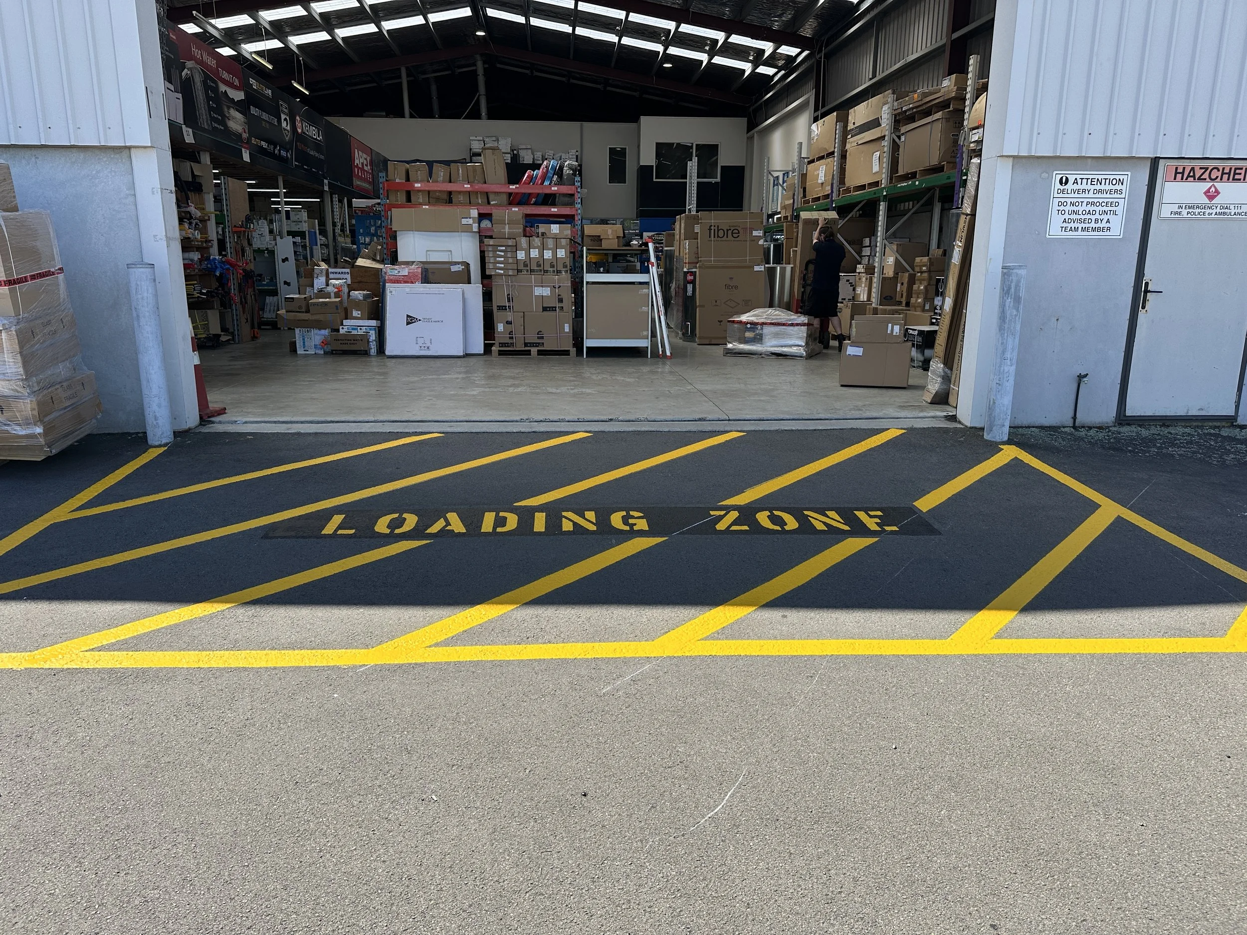 Health and Safety Line Marking