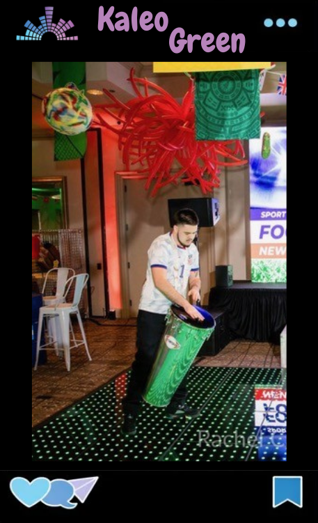 Kaleo Green an elite Take Stage Entertainment DJ mixing music on professional equipment, available to book for weddings, corporate galas, and high-energy celebrations.