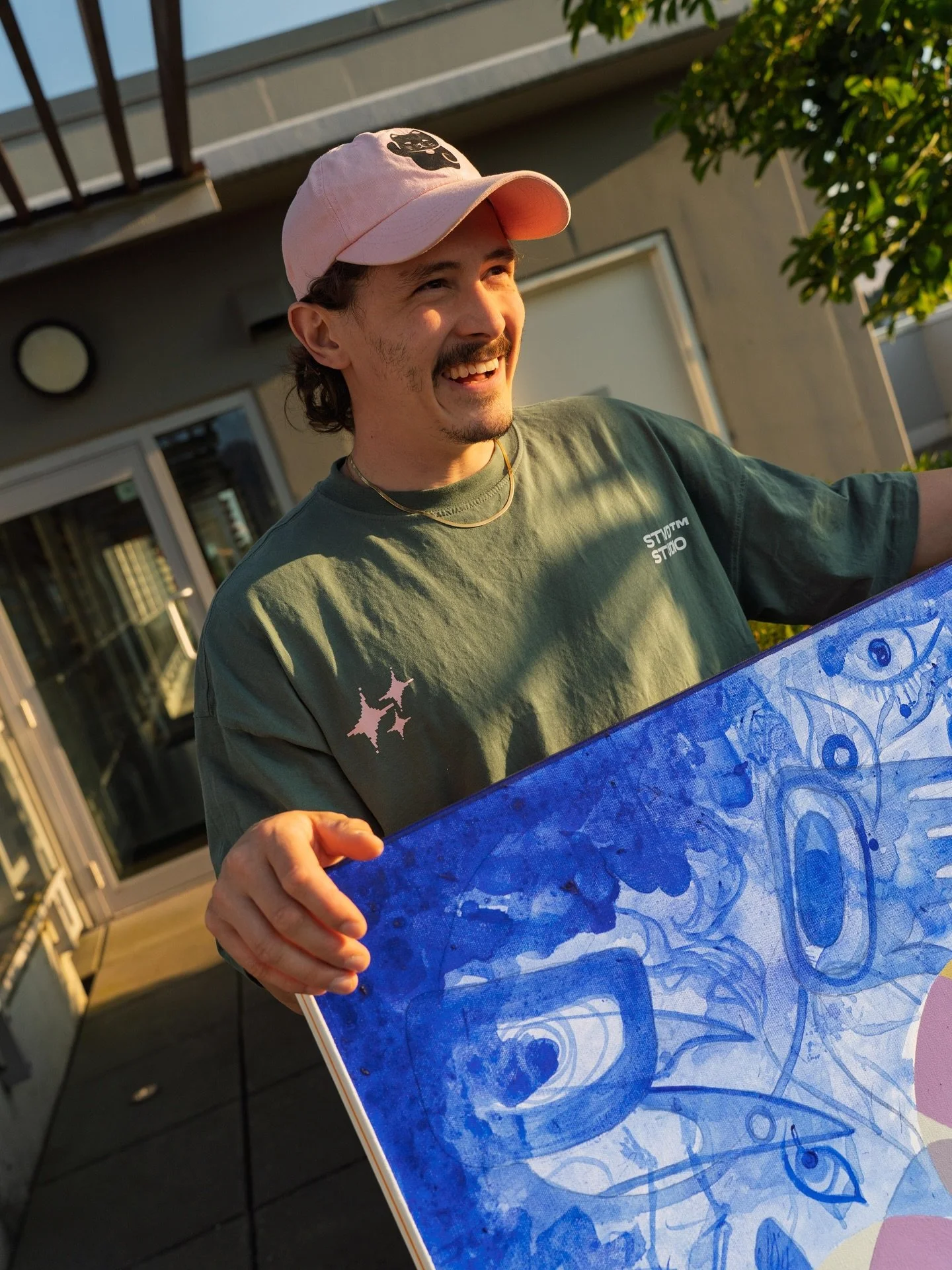 The Playground presents:
DIARY OF A RICH WHITE KID
A solo exhibition by Canadian painter and sculptor Joseph Cunningham.

Through myth, memory, and form, Cunningham explores transformation and divine identity &mdash; the shifting boundaries between s