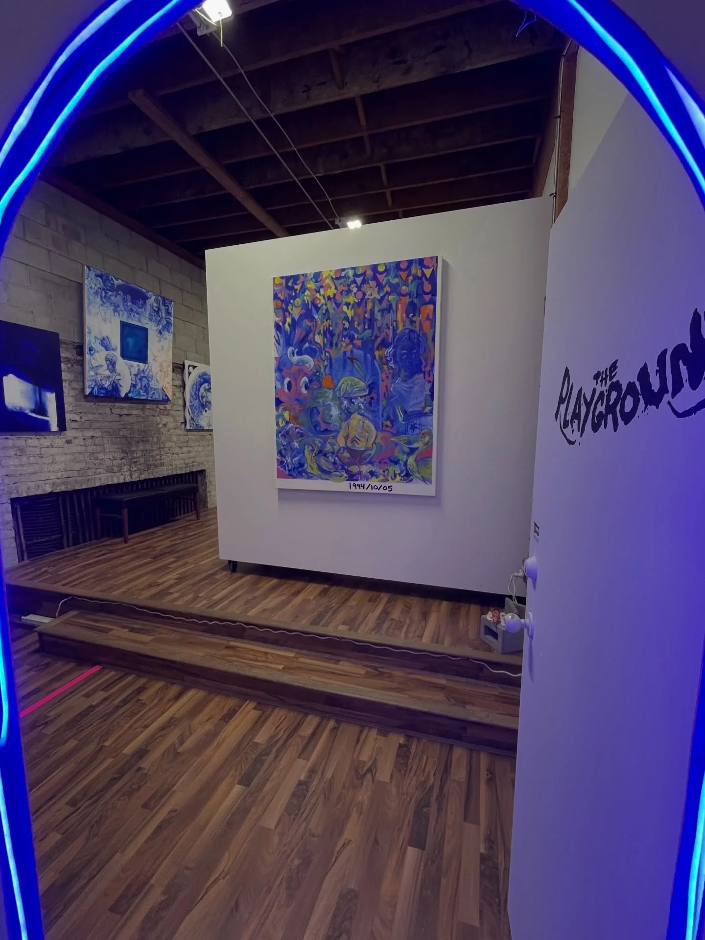 The Playground presents:
DIARY OF A RICH WHITE KID
A solo exhibition by Canadian painter and sculptor Joseph Cunningham.
@studio.josephcunningham 

Through myth, memory, and form, Cunningham explores transformation and divine identity &mdash; the shi