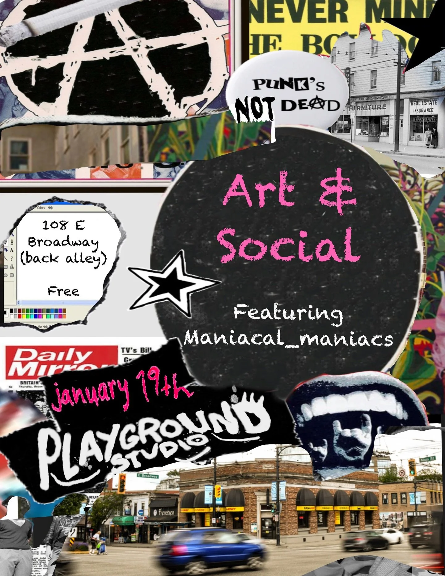 🎨✨ ART &amp; SOCIAL ✨🎨
Second off the year January 19th, our brand new bi-monthly creative hangout happening every first &amp; third Monday. It&rsquo;s a relaxed evening to colour, create, and connect.
✨ This session features Mani! @maniacal_maniac