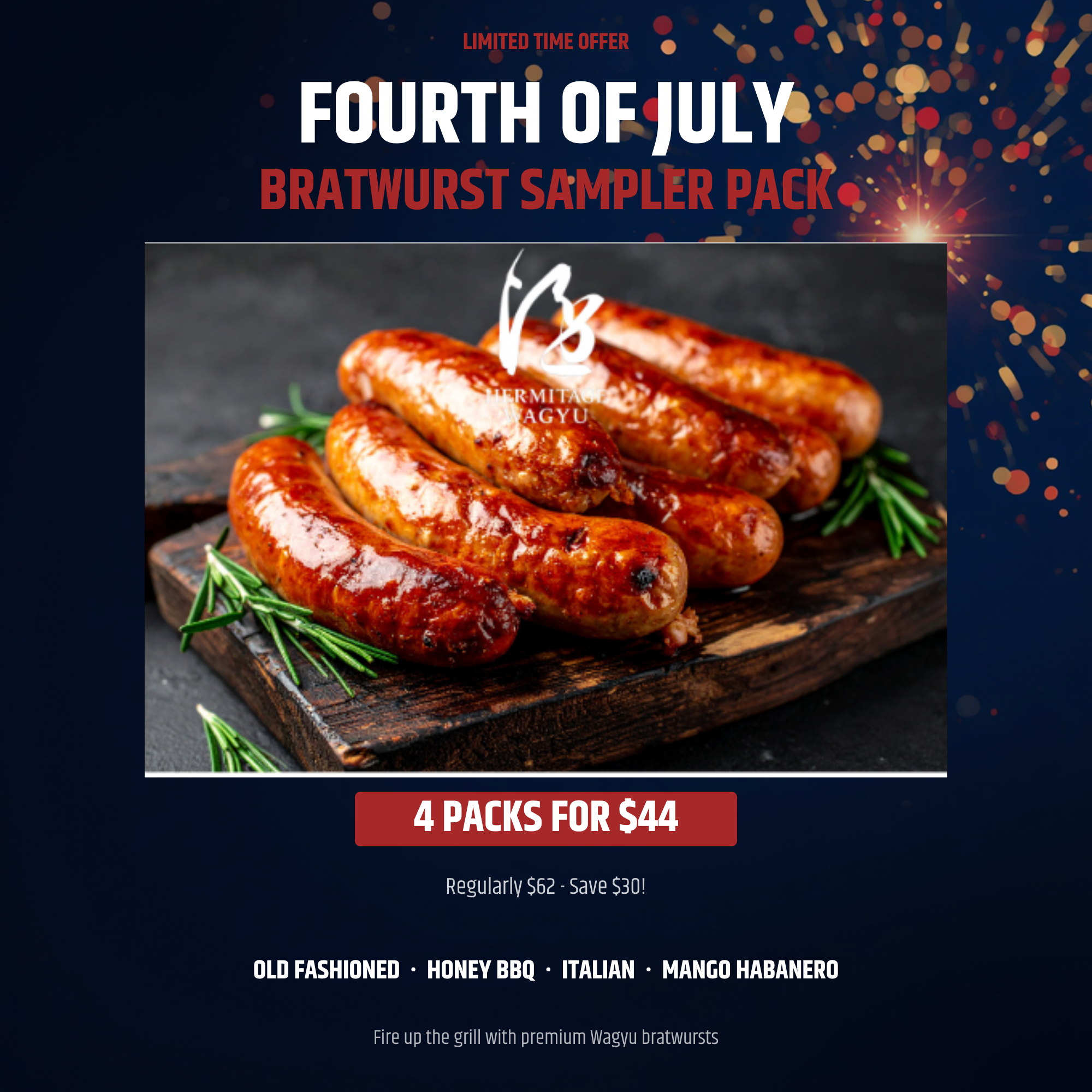 Fourth of July Bratwurst Sampler.png