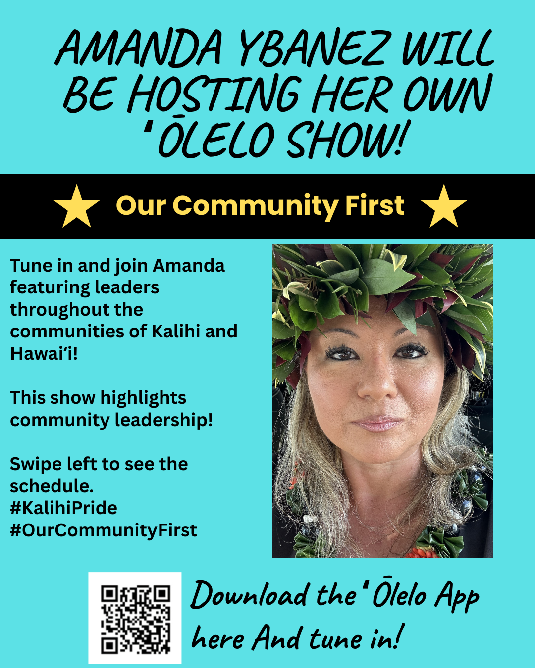 TUNE IN TO OLELO 53 THROUGHOUT THE MONTH OF APRIL!