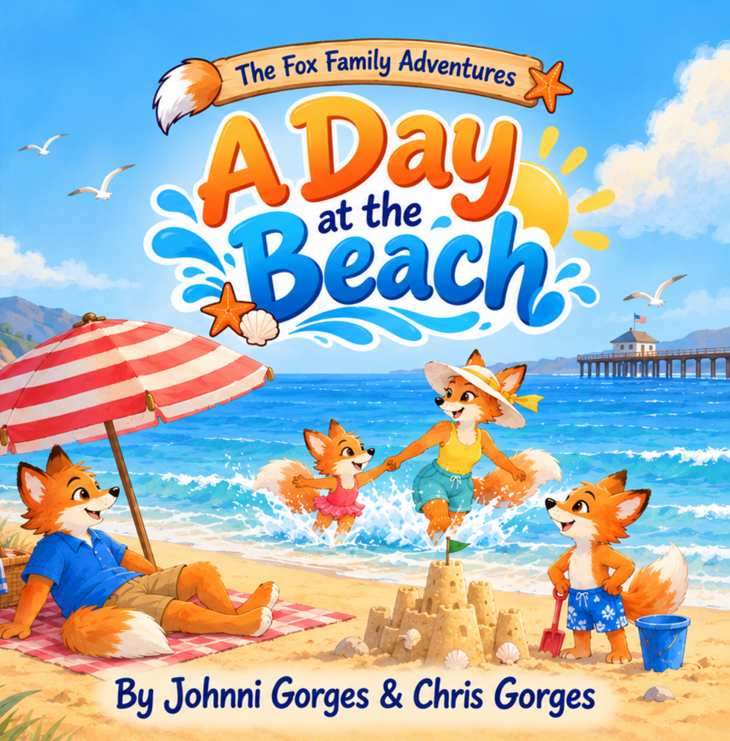 A Day at the Beach — Second Edition official cover