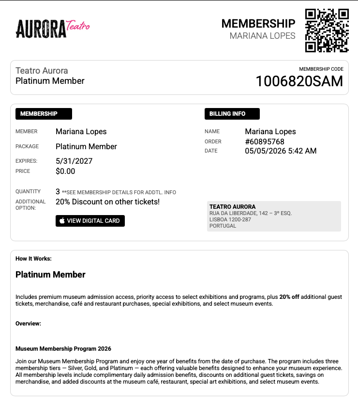 Digital Membership