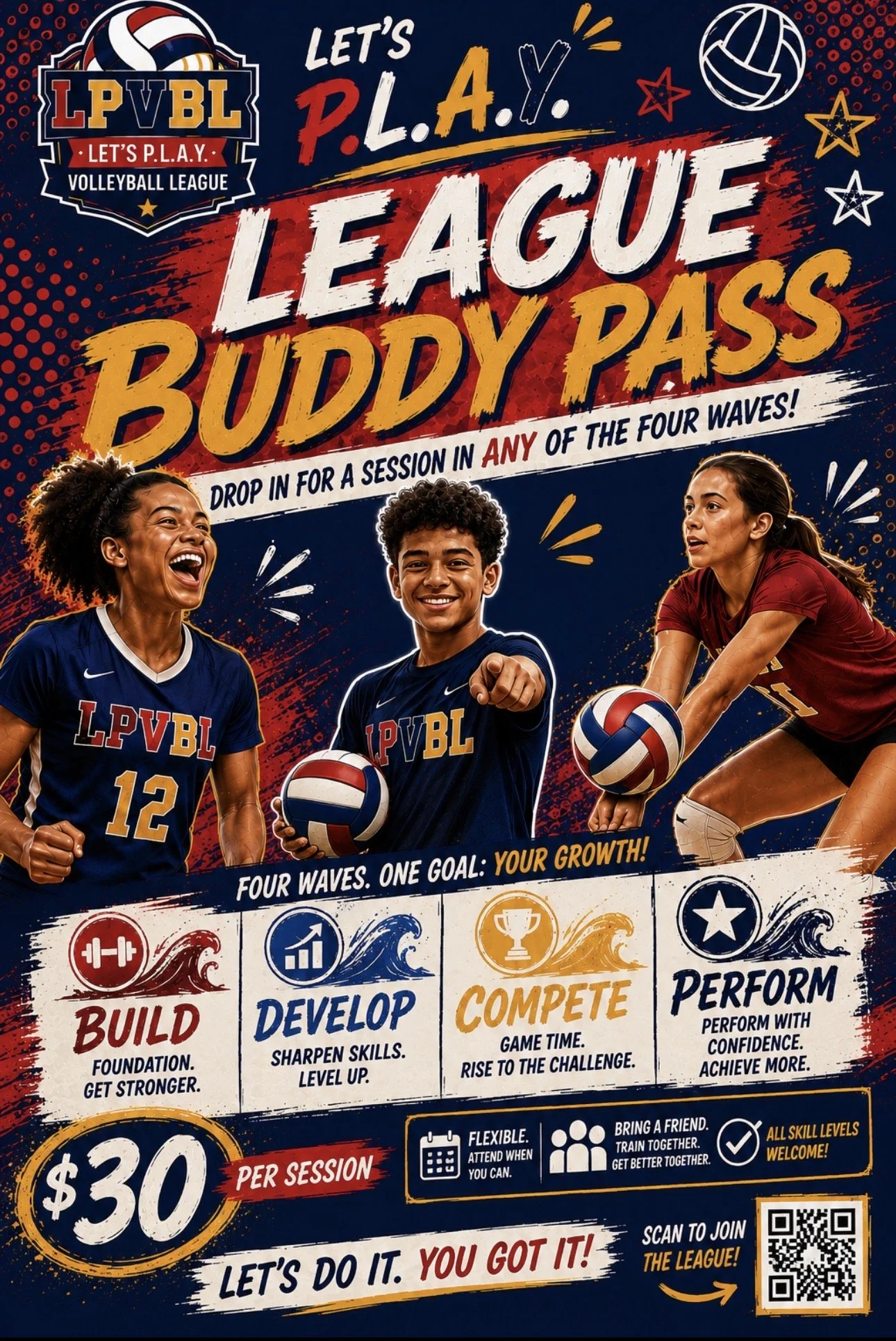 LEAGUE BUDDY PASS