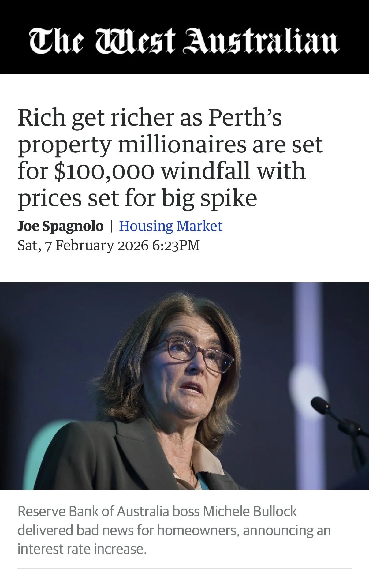 Perth Property Owners Gain $100k