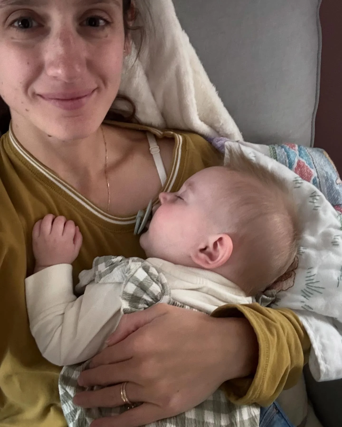 As I was holding my baby, about to set her in her bed for a nap, I started going through the laundry list of things to do in my head: dishes, switch the laundry, reply to the email, figure out what to put in the Easter baskets, prep dinner&hellip;.an