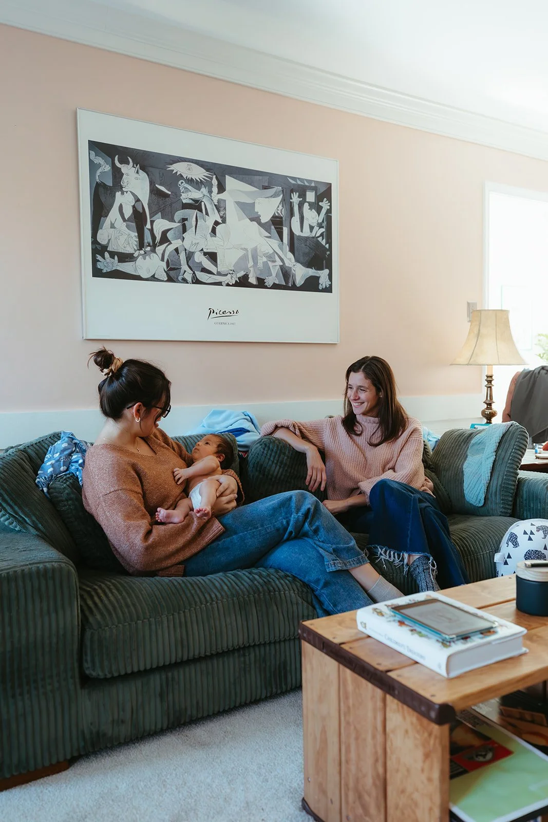 support for new mothers at home