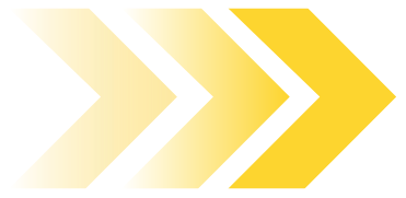 Three yellow arrow shapes pointing to the right on a black background.