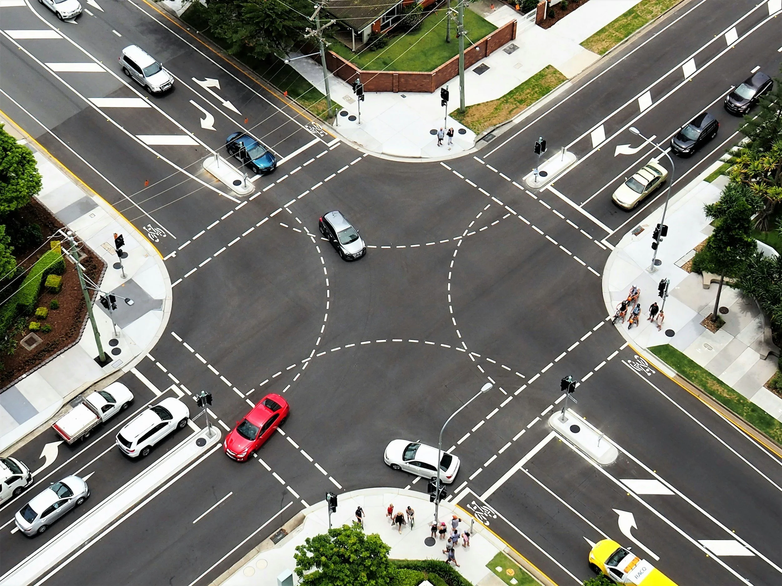 4-way intersection