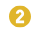 A black circle with a yellow number 2 inside.