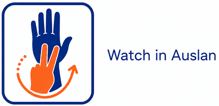 Watch in Auslan