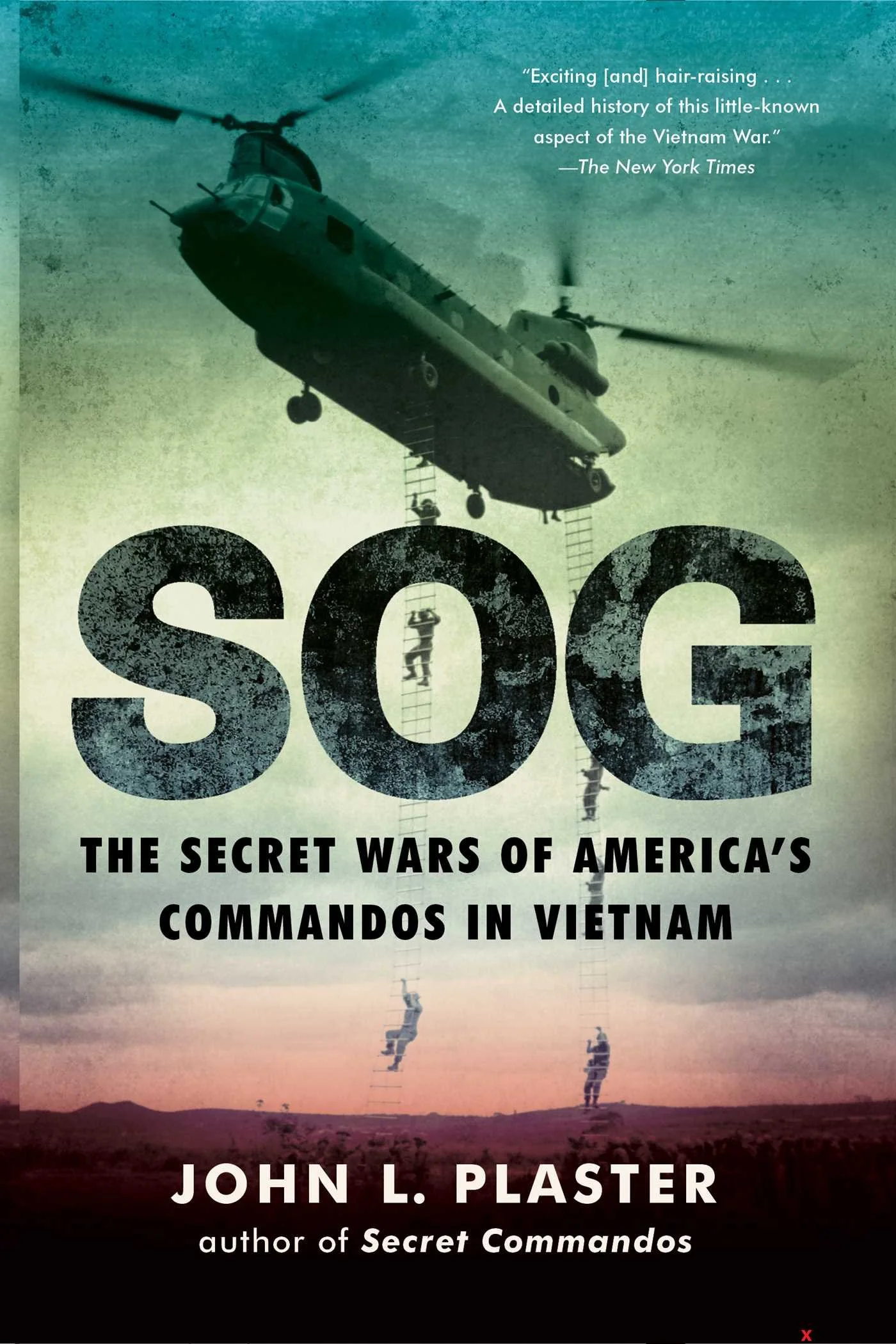 SOG: SOG The Secret Wars of America's Commandos in Vietnam book cover featured in The Terminal List intro garage