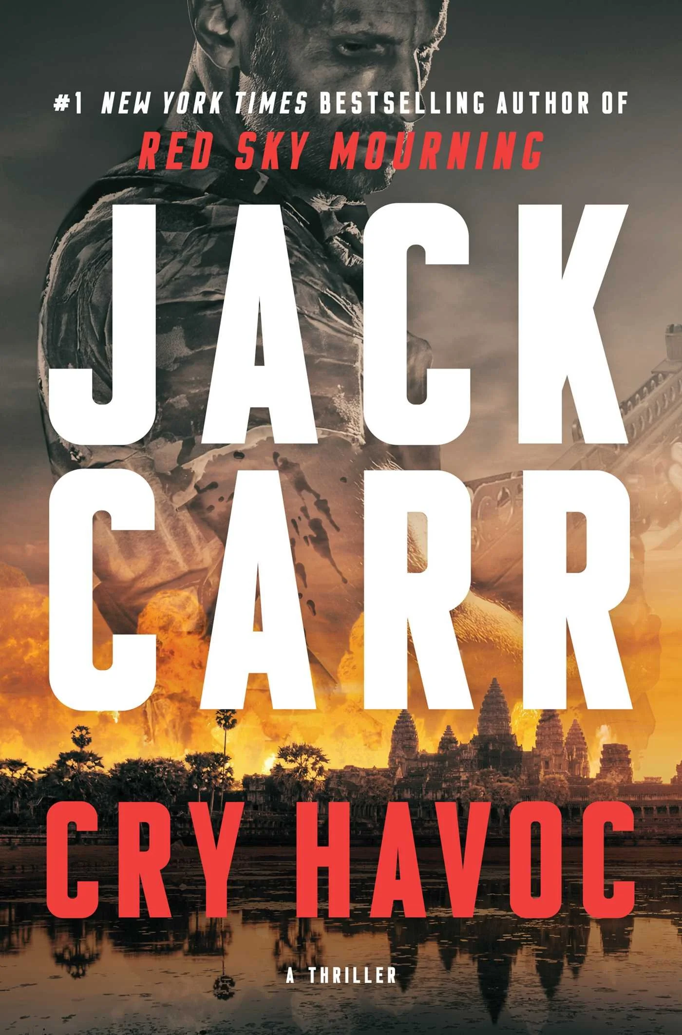 Cry Havoc: Cry Havoc novel cover by Jack Carr featured in The Terminal List intro garage