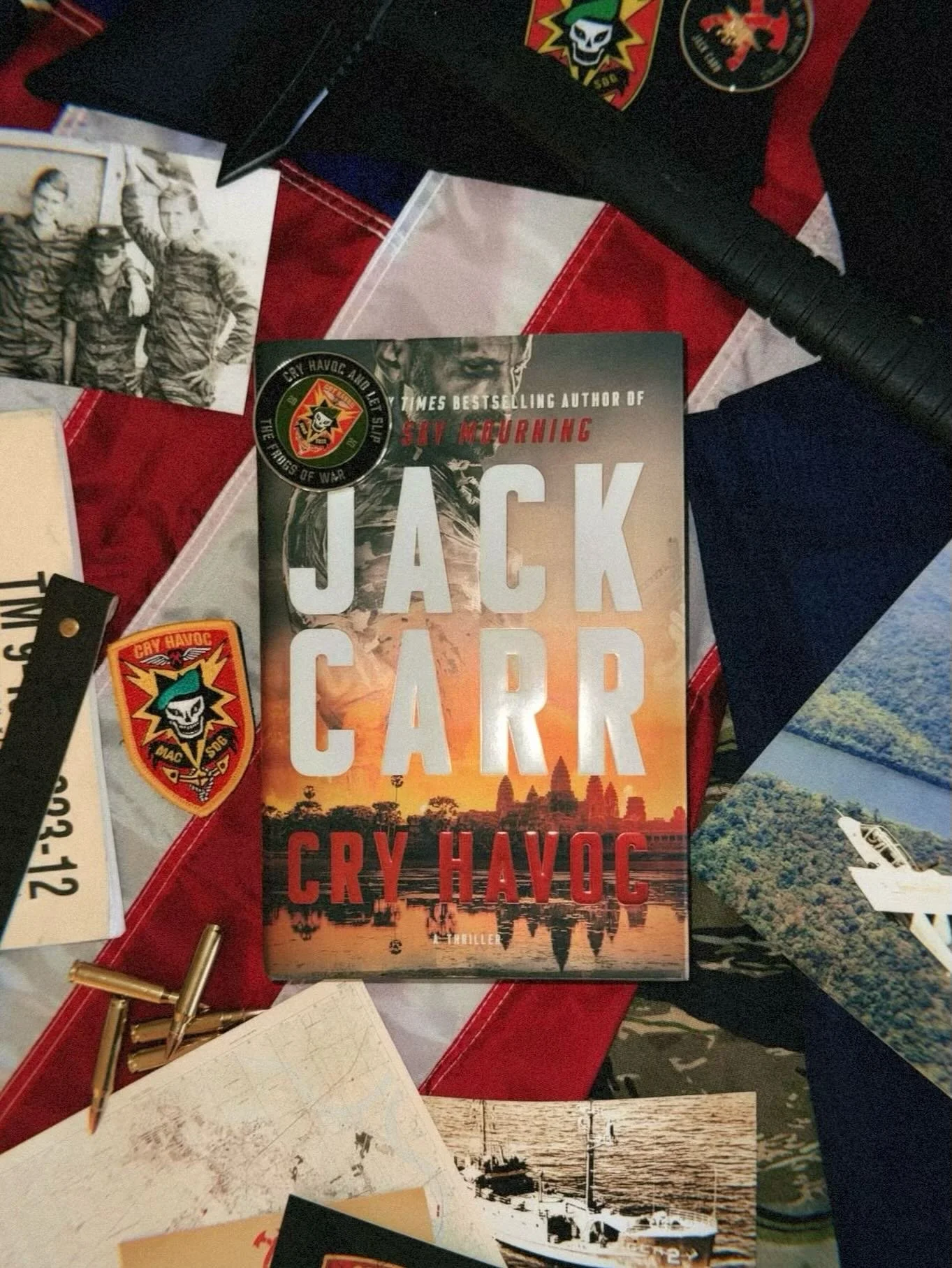 Congratulations @jackcarrusa on another killer novel!
I highly recommend getting a copy of Cry Havoc. This book has it all: kinetic action, brutal betrayals, shocking turns, and compelling storytelling that hits with surgical precision. This novel is