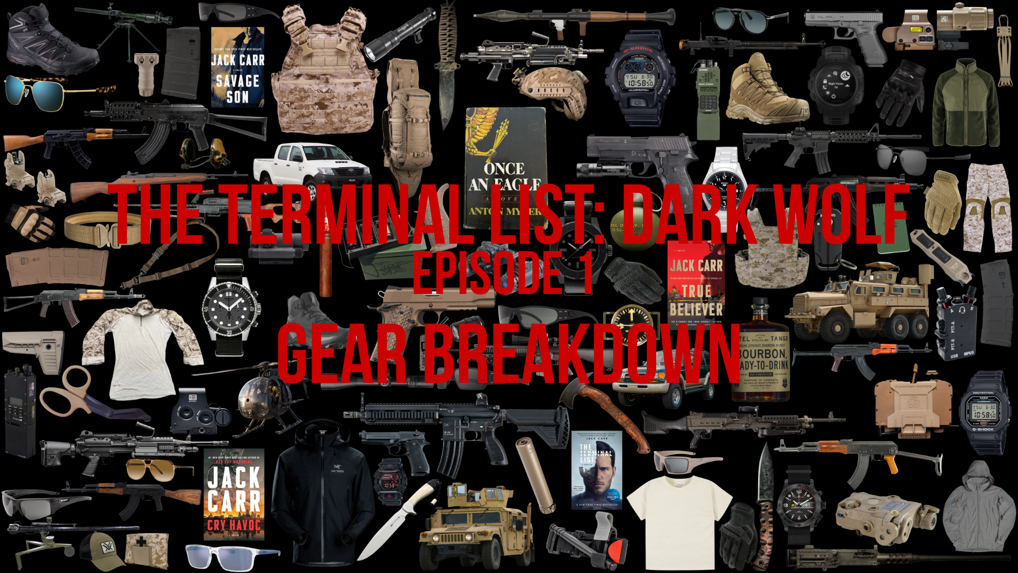 The Terminal List: Dark Wolf Episode 1 “Inherent Resolve” Gear Breakdown